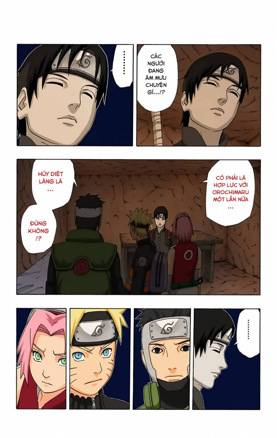 Naruto Full Màu Chapter 302 - Trang 2