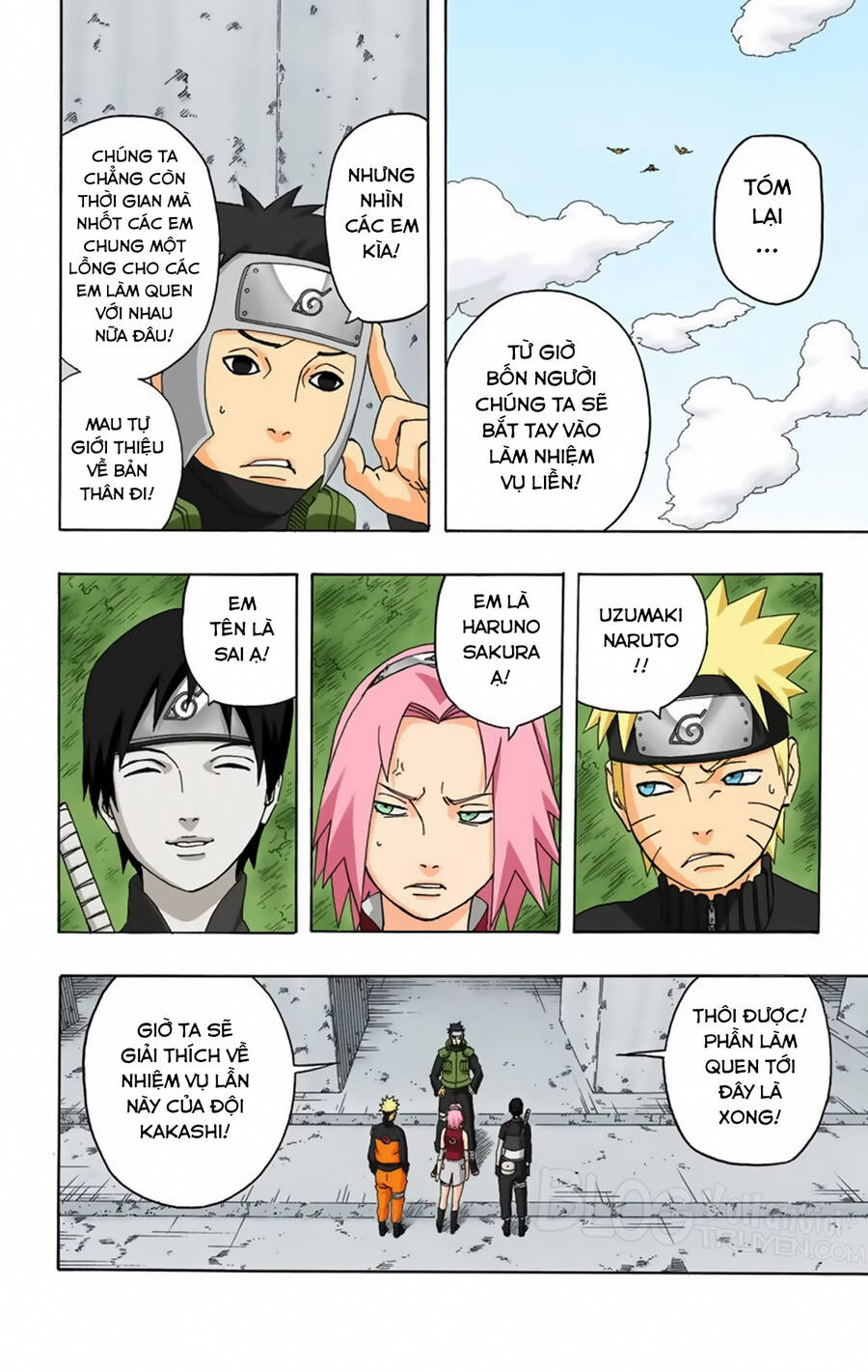 Naruto Full Màu Chapter 285 - Trang 2