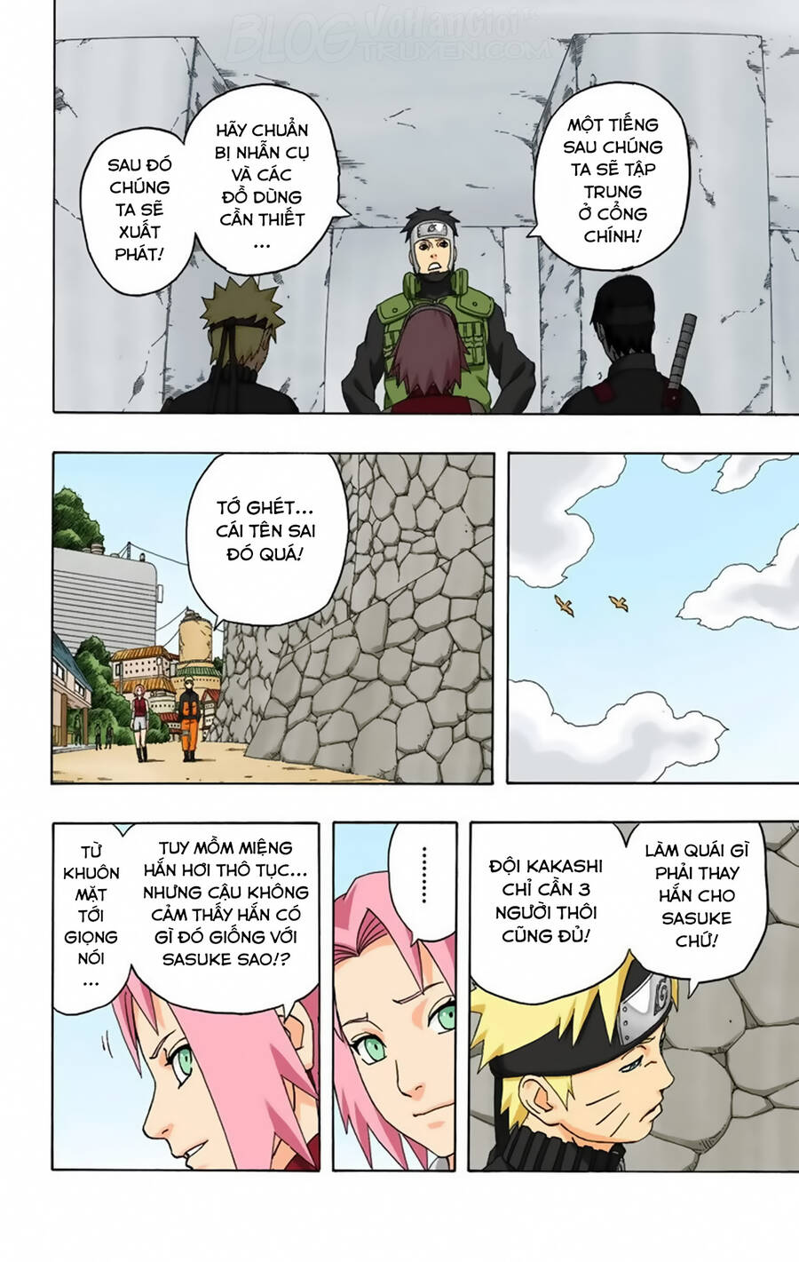 Naruto Full Màu Chapter 285 - Trang 2