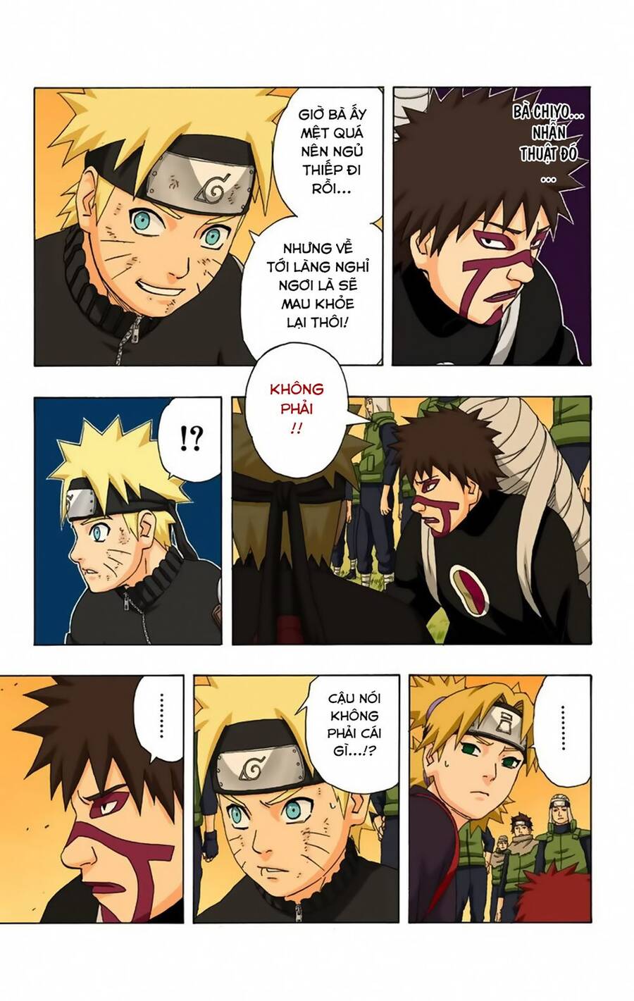 Naruto Full Màu Chapter 280 - Trang 2