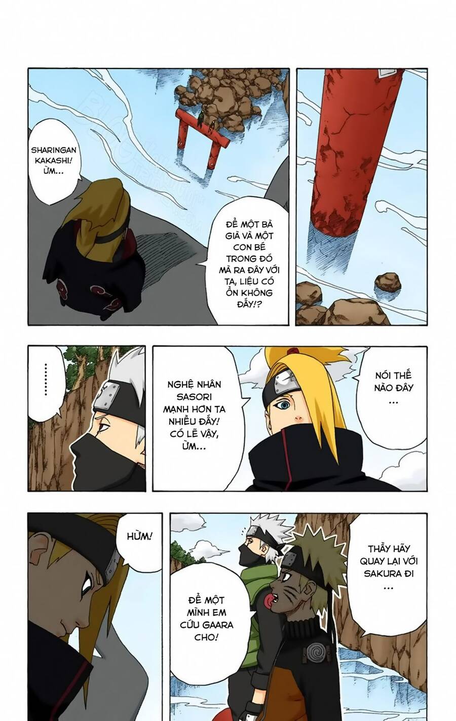 Naruto Full Màu Chapter 265 - Trang 2