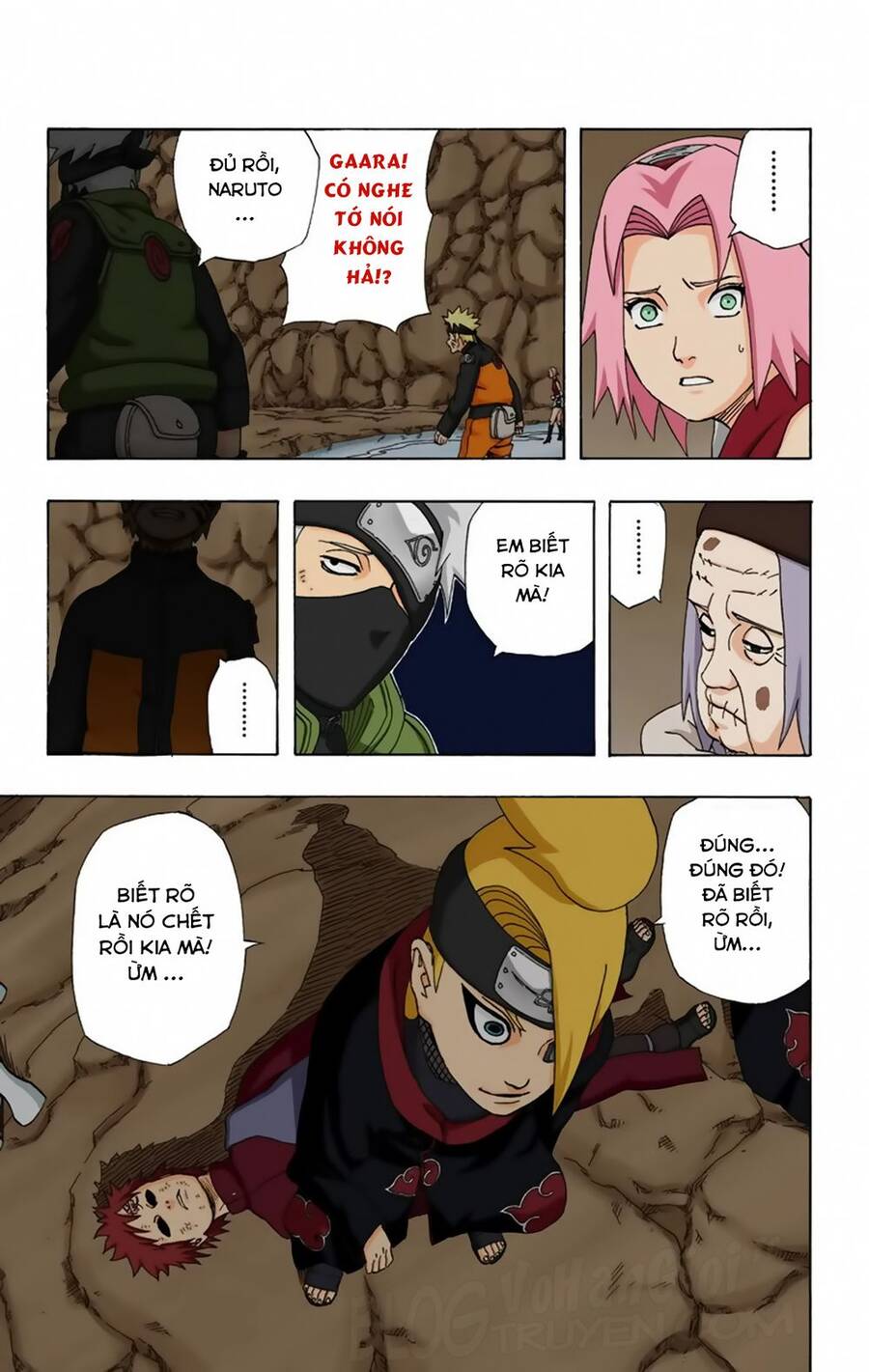 Naruto Full Màu Chapter 264 - Trang 2