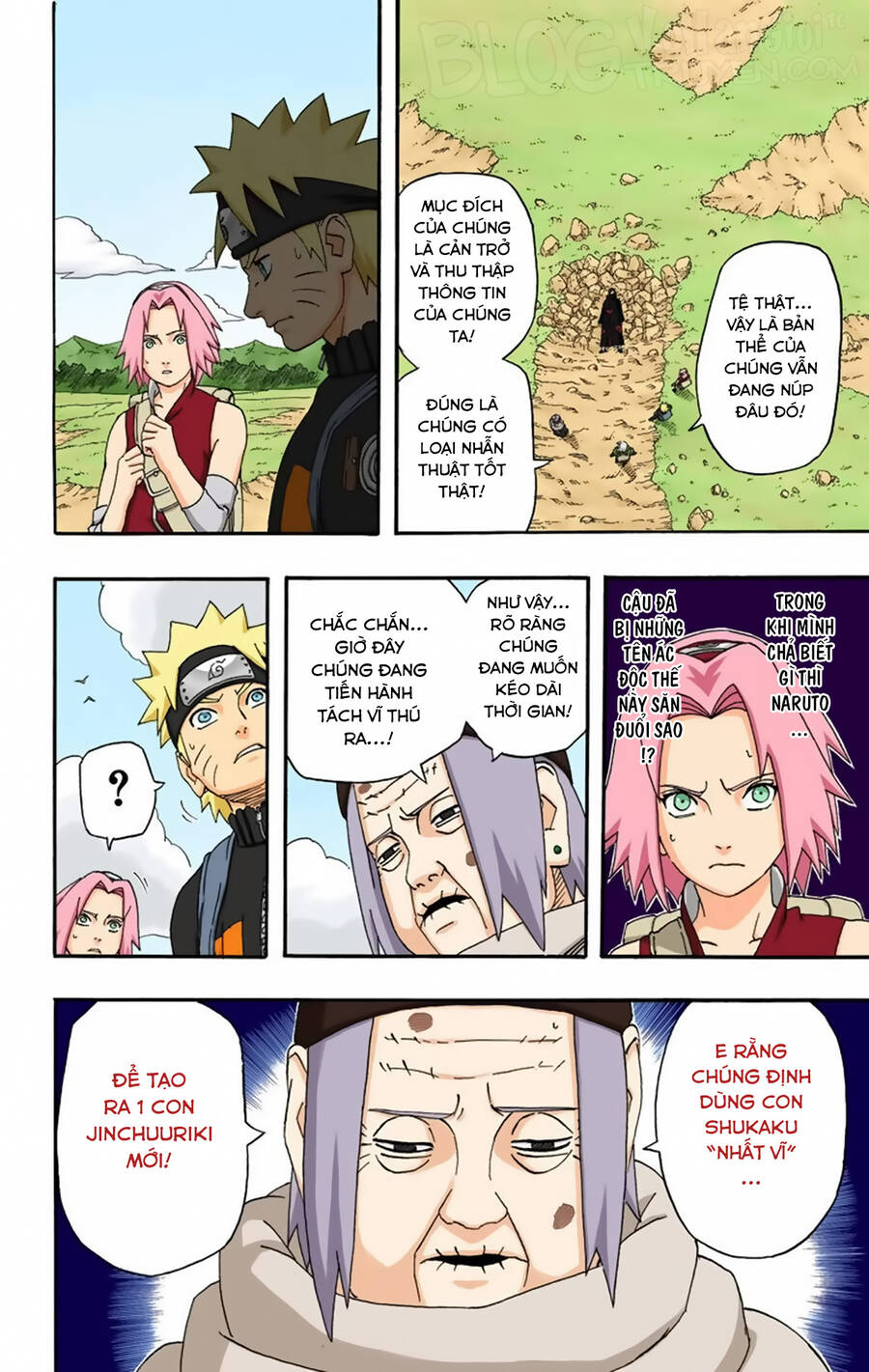 Naruto Full Màu Chapter 261 - Trang 2