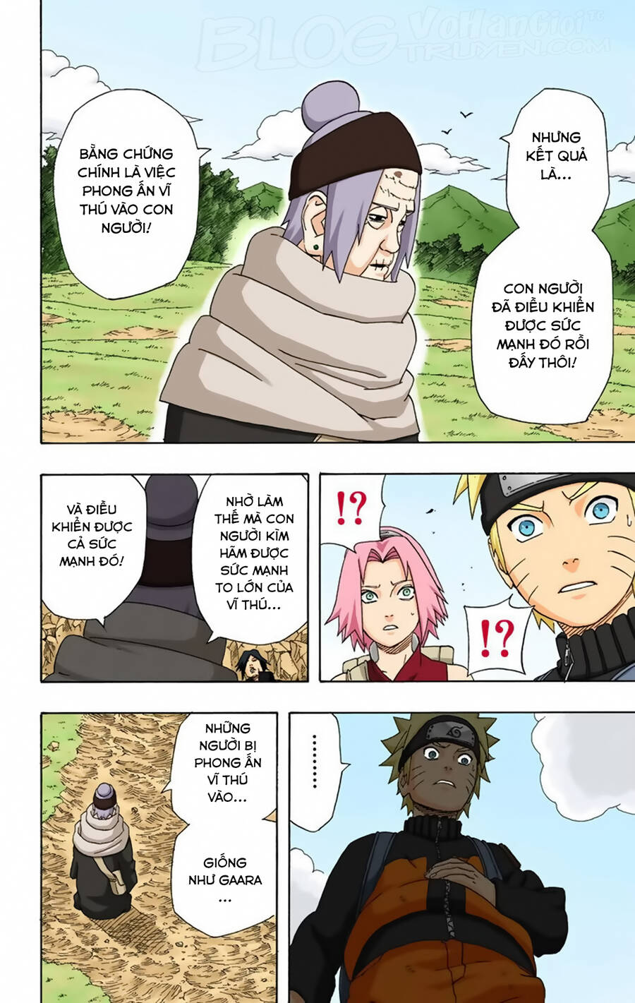 Naruto Full Màu Chapter 261 - Trang 2