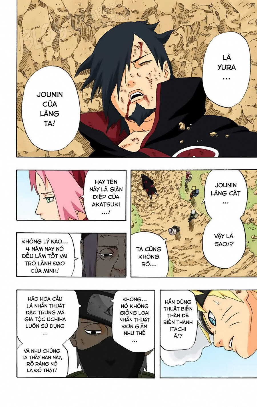 Naruto Full Màu Chapter 260 - Trang 2