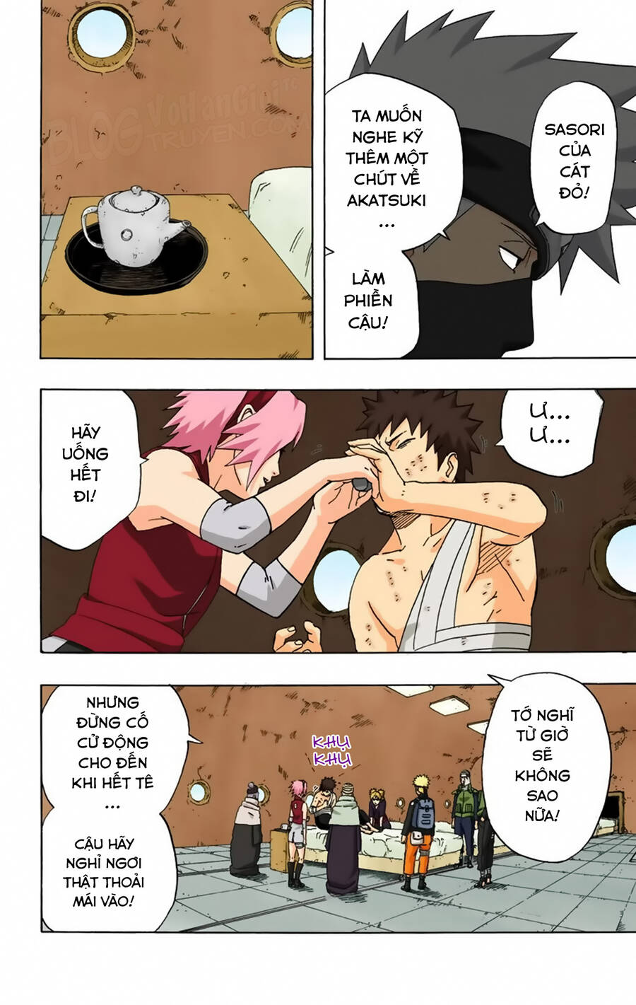 Naruto Full Màu Chapter 254 - Trang 2