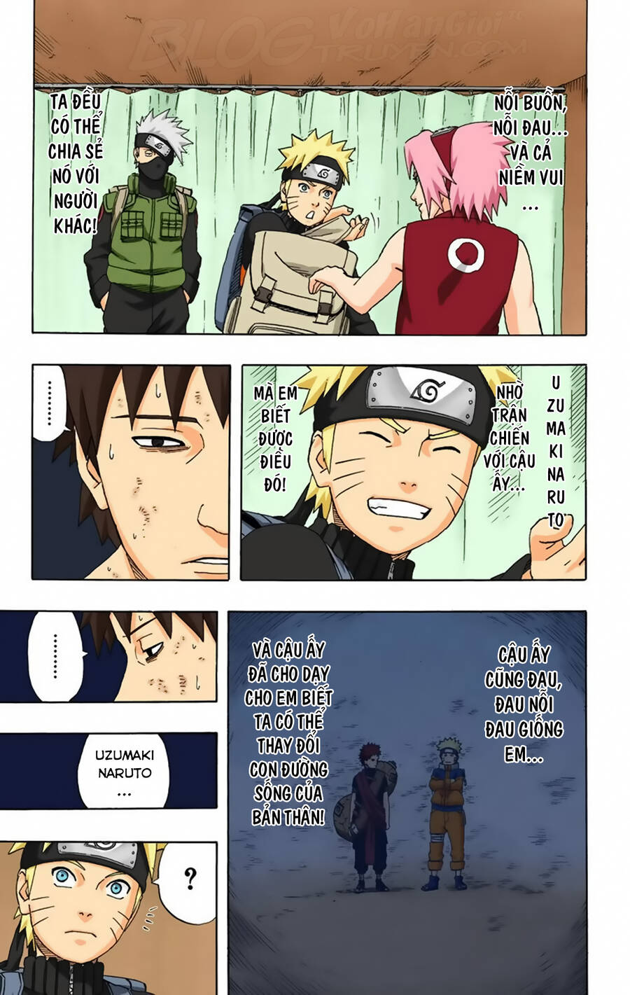 Naruto Full Màu Chapter 254 - Trang 2