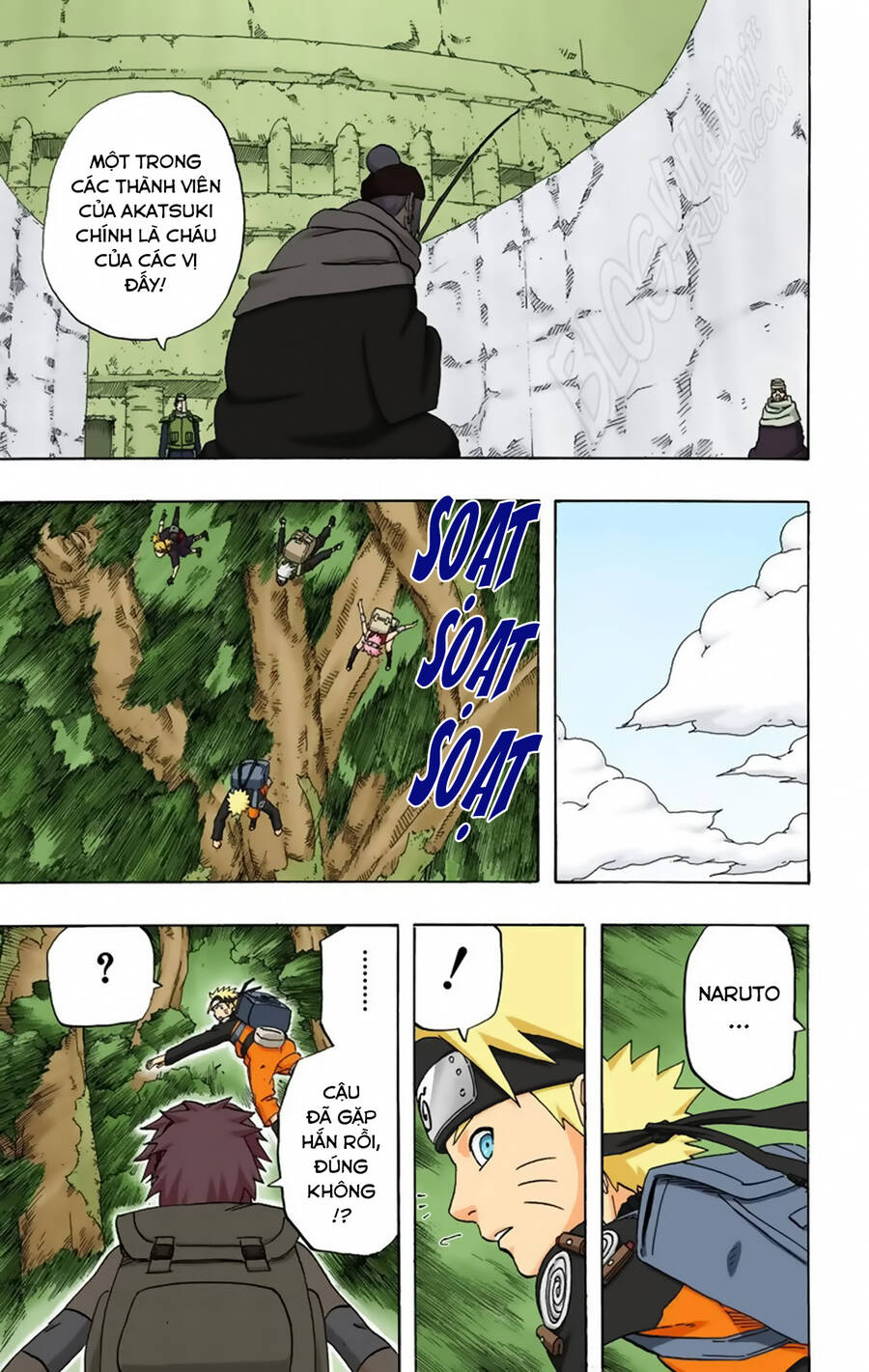 Naruto Full Màu Chapter 252 - Trang 2