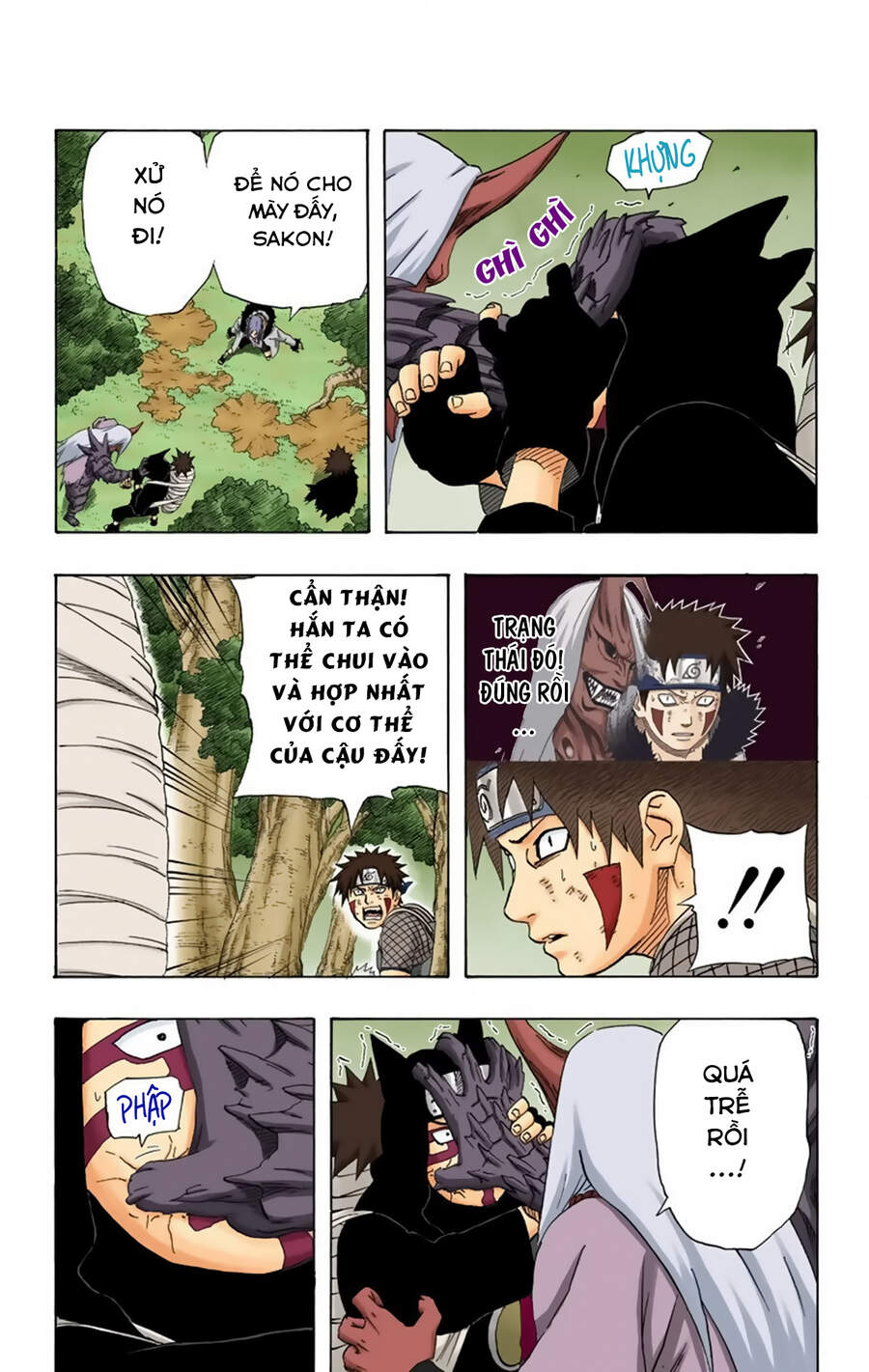 Naruto Full Màu Chapter 213 - Trang 2