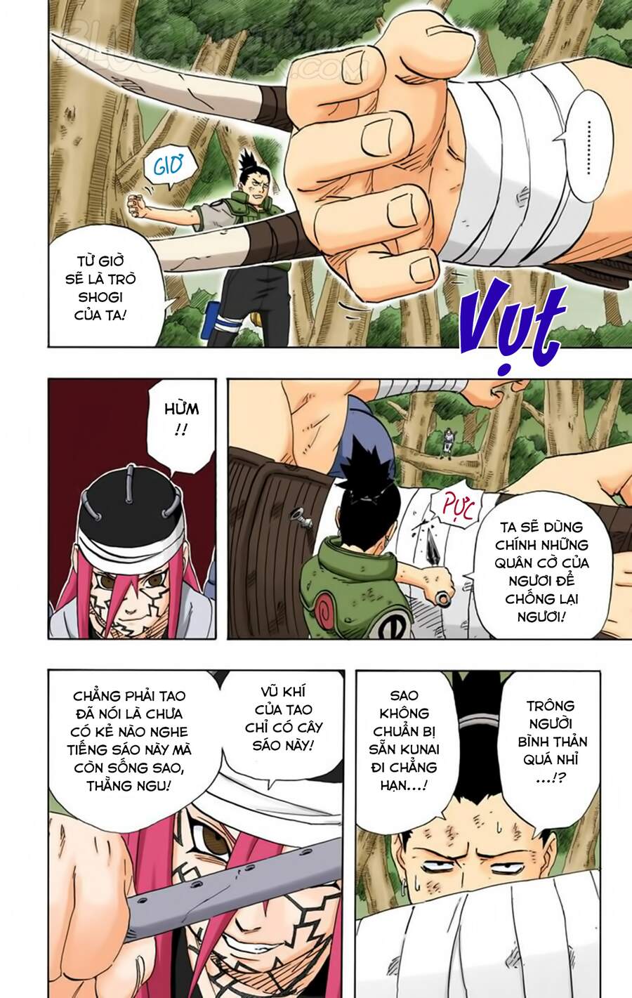 Naruto Full Màu Chapter 208 - Trang 2