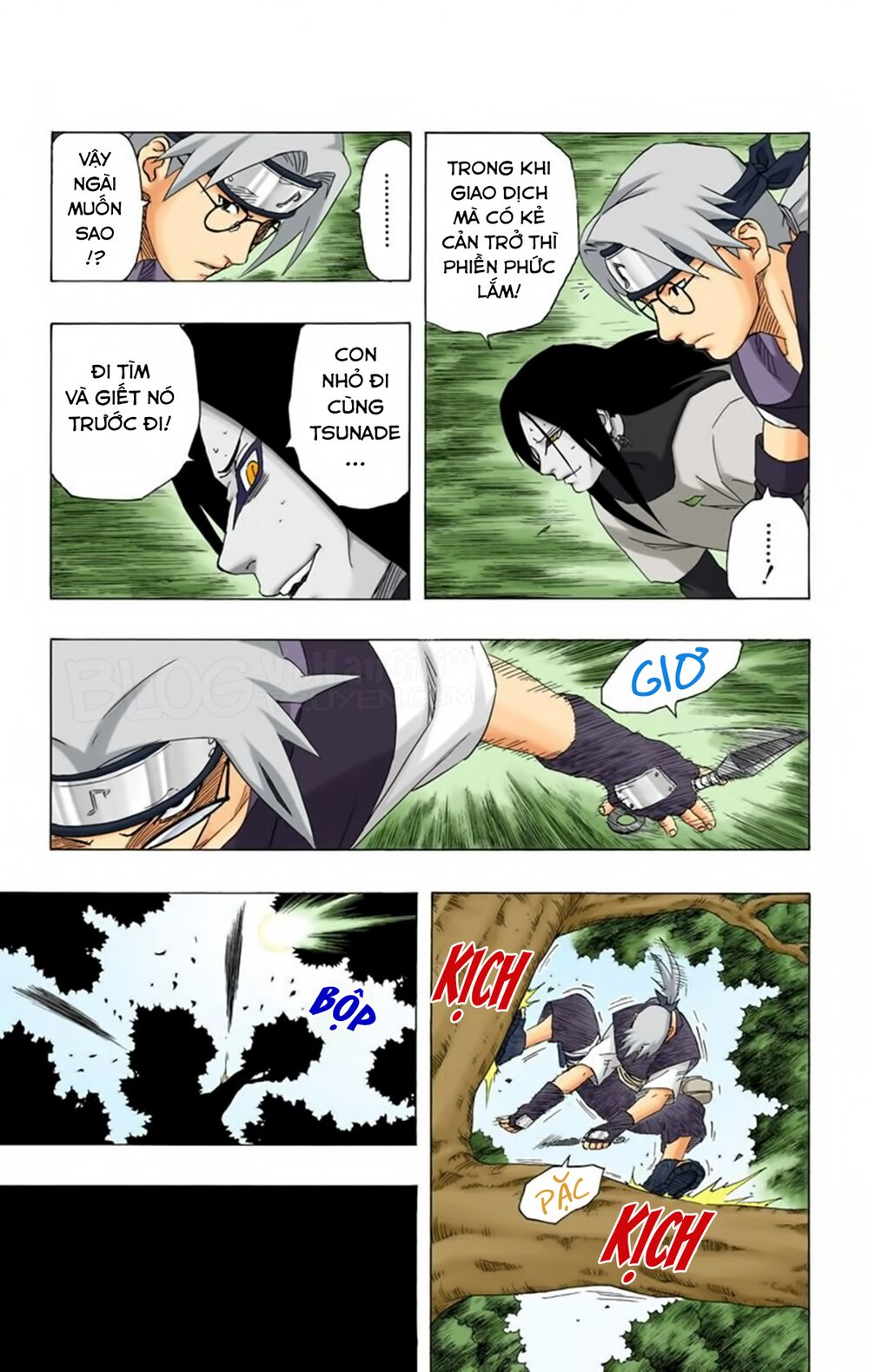 Naruto Full Màu Chapter 162 - Trang 2