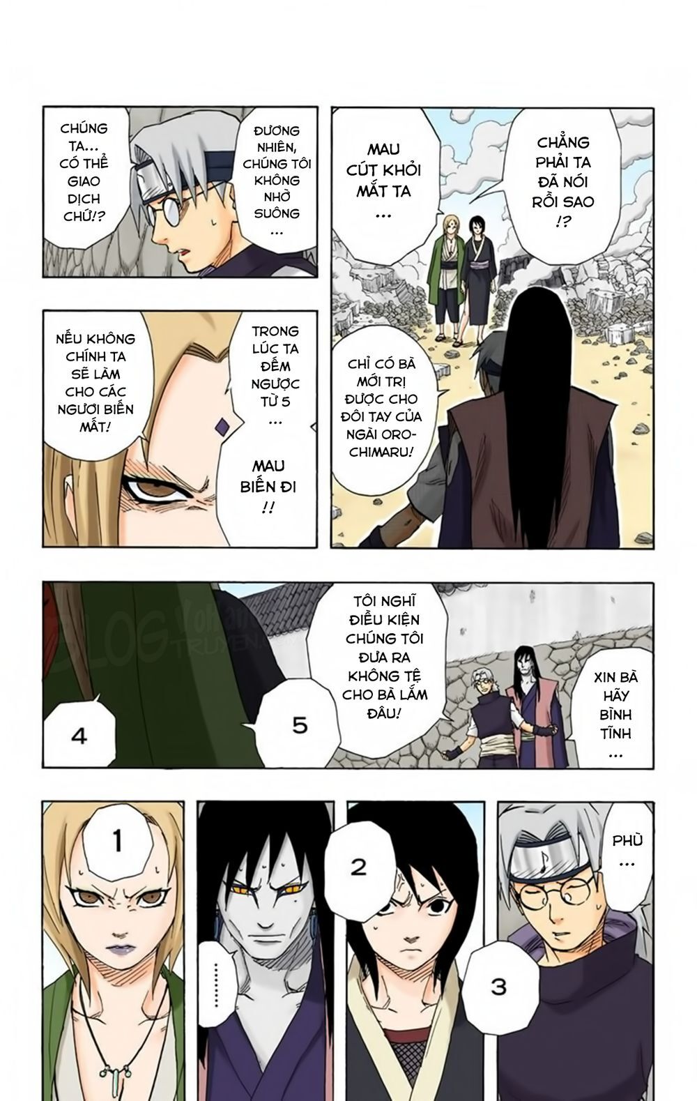 Naruto Full Màu Chapter 156 - Trang 2