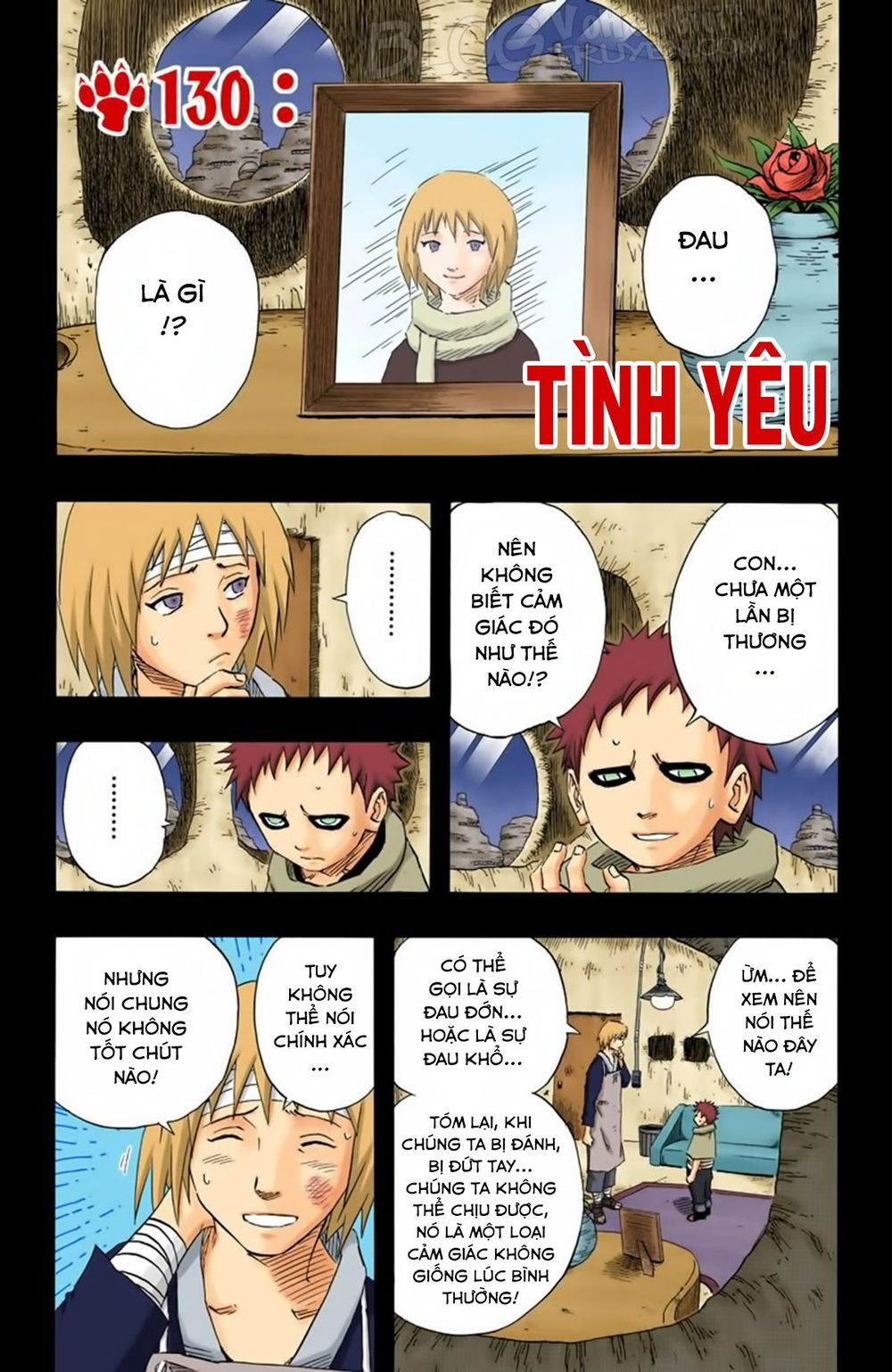 Naruto Full Màu Chapter 130 - Trang 2