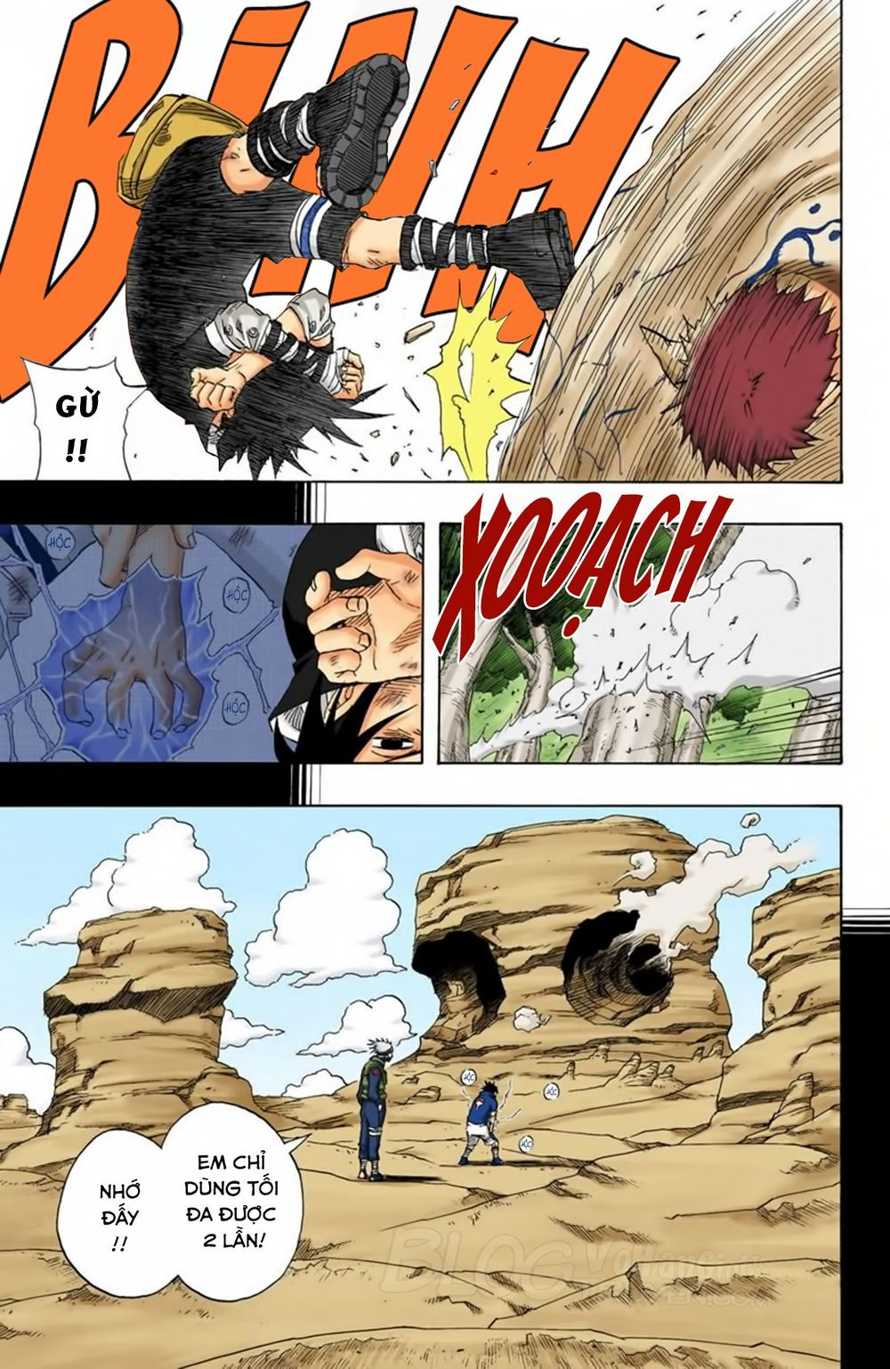 Naruto Full Màu Chapter 128 - Trang 2