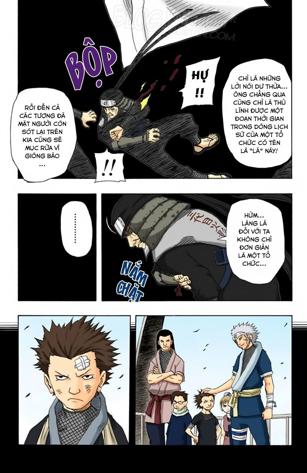 Naruto Full Màu Chapter 122 - Trang 2