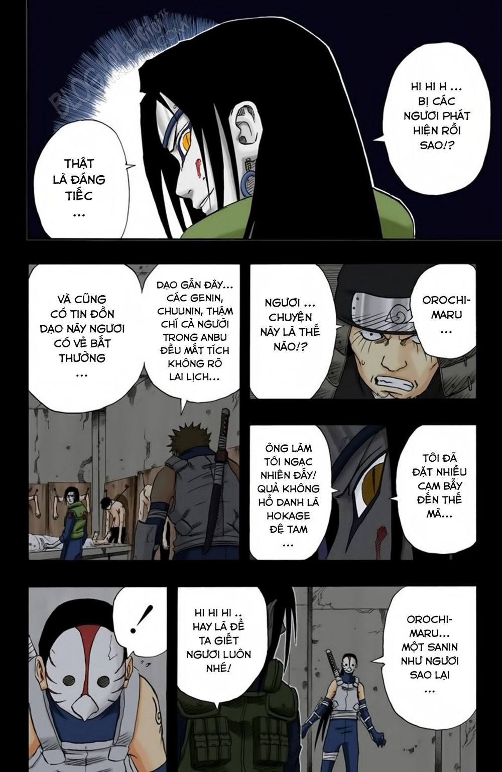 Naruto Full Màu Chapter 121 - Trang 2