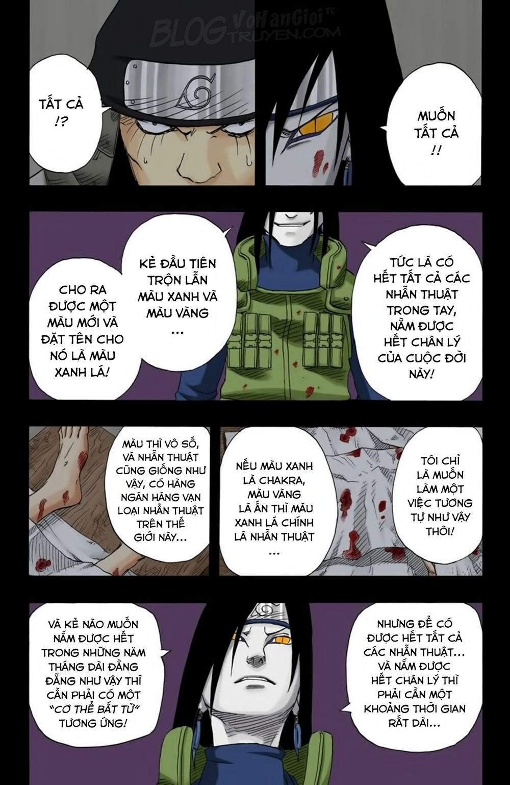 Naruto Full Màu Chapter 121 - Trang 2