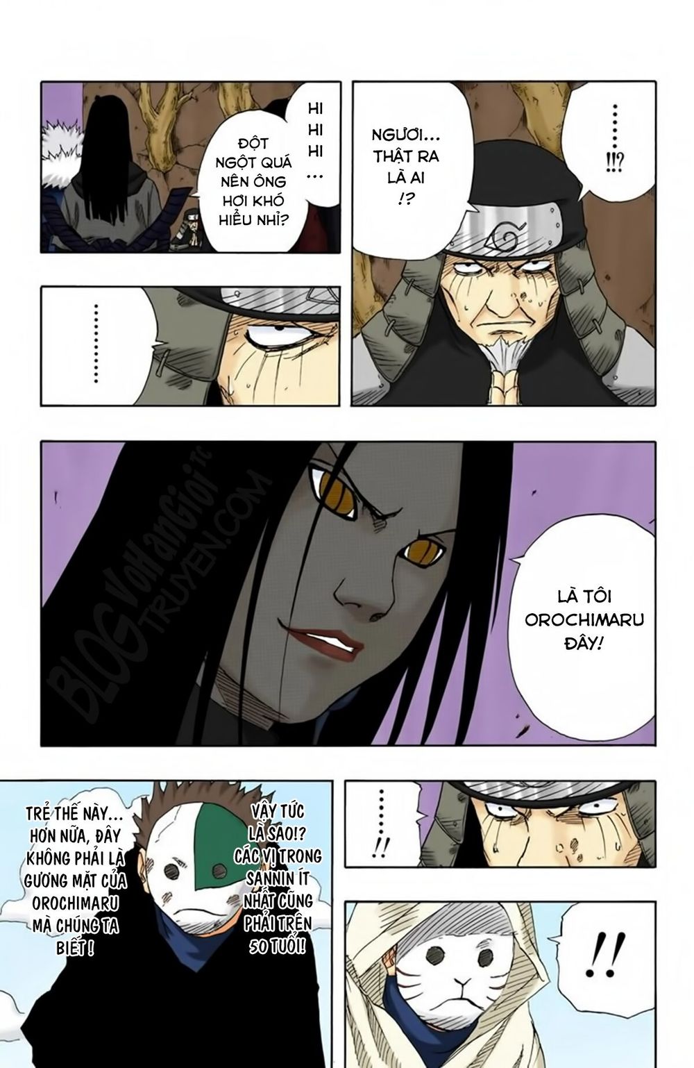 Naruto Full Màu Chapter 121 - Trang 2