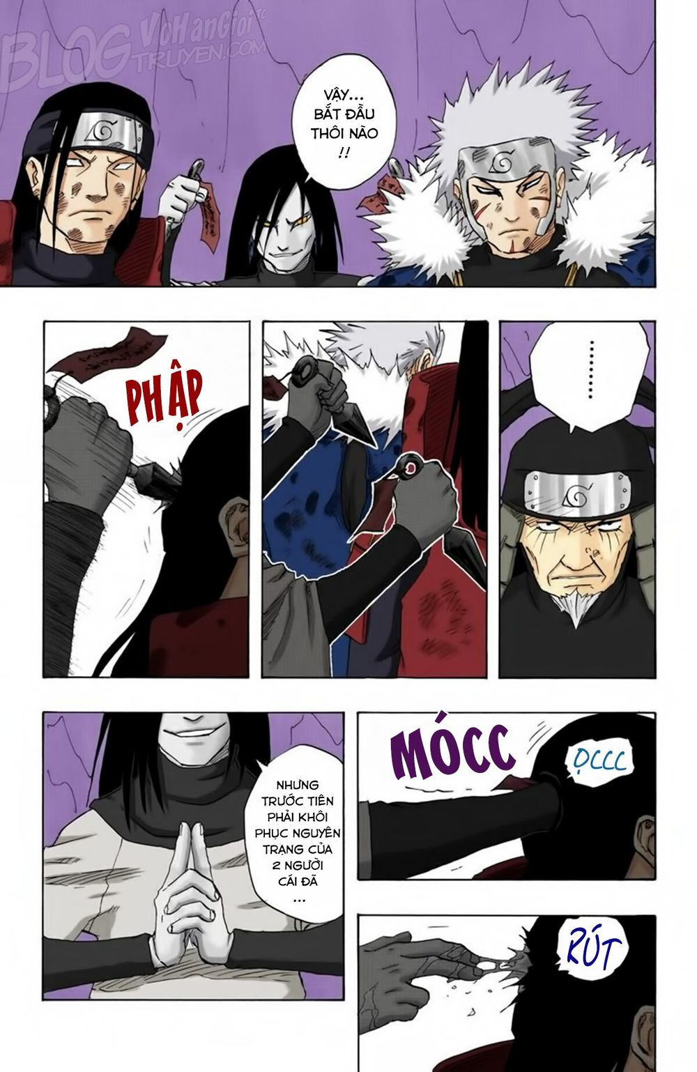 Naruto Full Màu Chapter 119 - Trang 2