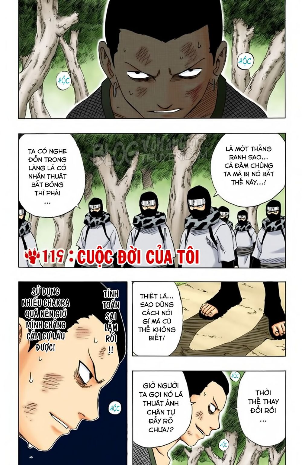 Naruto Full Màu Chapter 119 - Trang 2