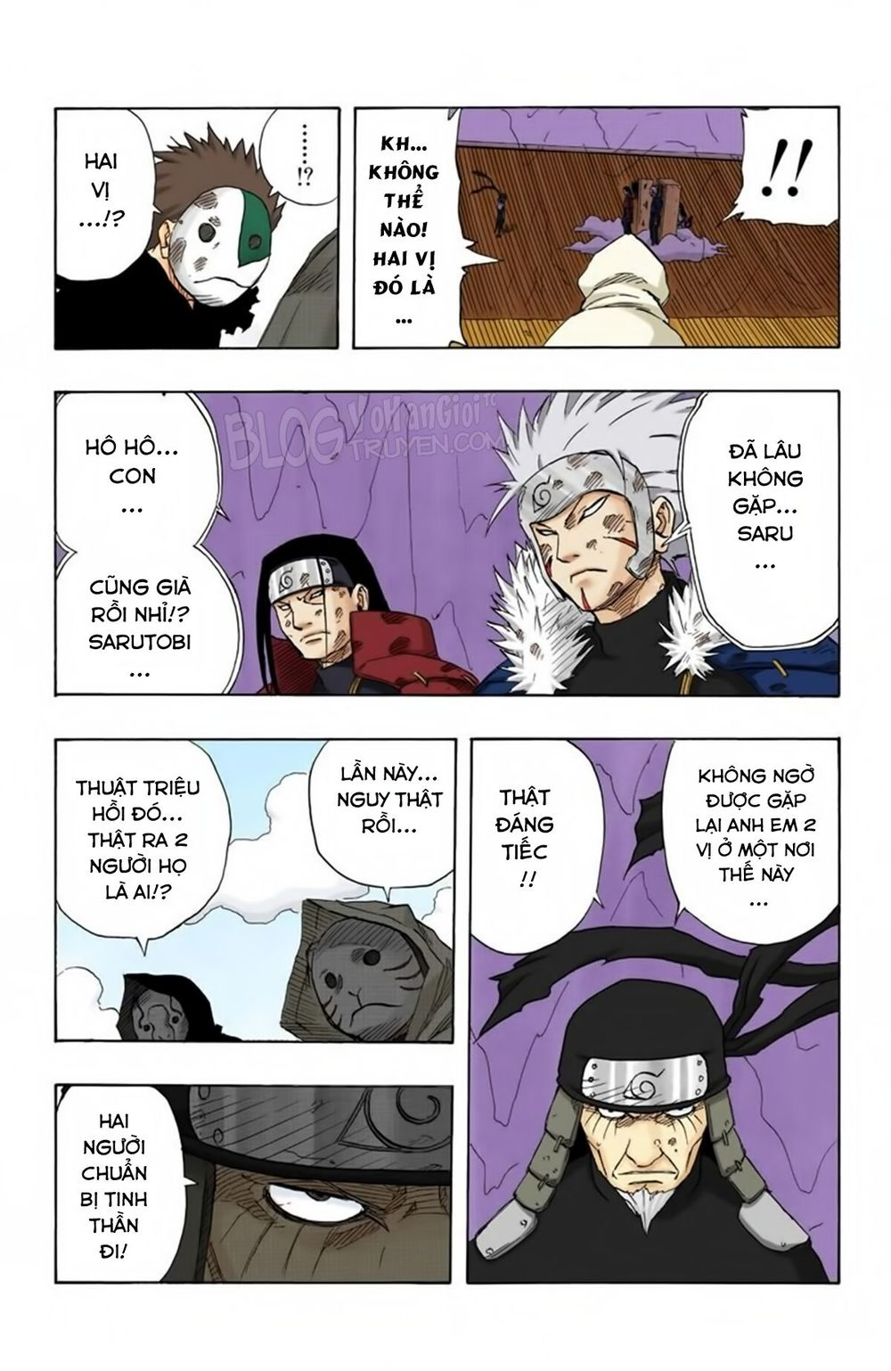 Naruto Full Màu Chapter 118 - Trang 2