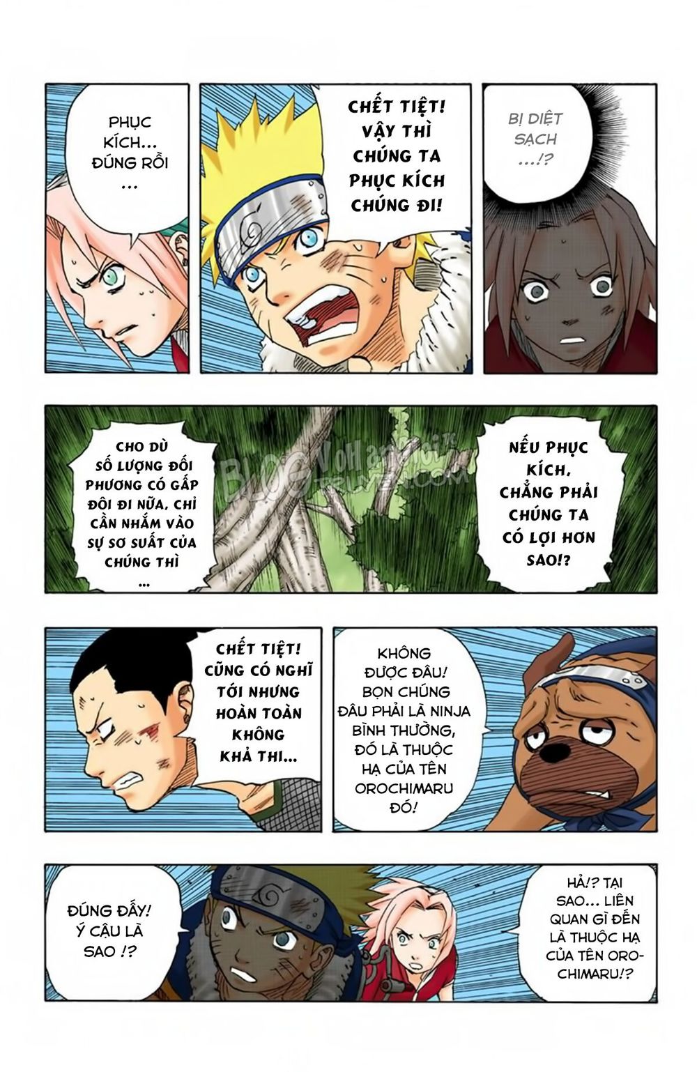 Naruto Full Màu Chapter 118 - Trang 2