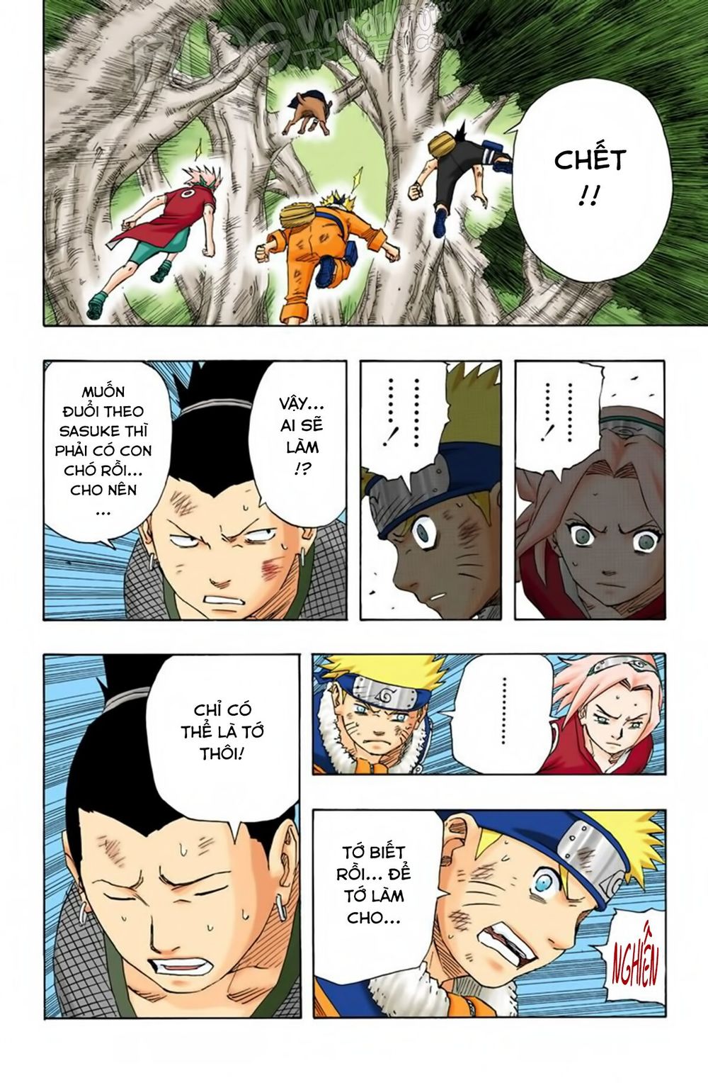 Naruto Full Màu Chapter 118 - Trang 2