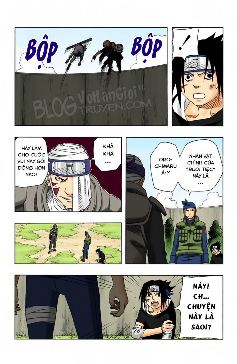 Naruto Full Màu Chapter 115 - Trang 2