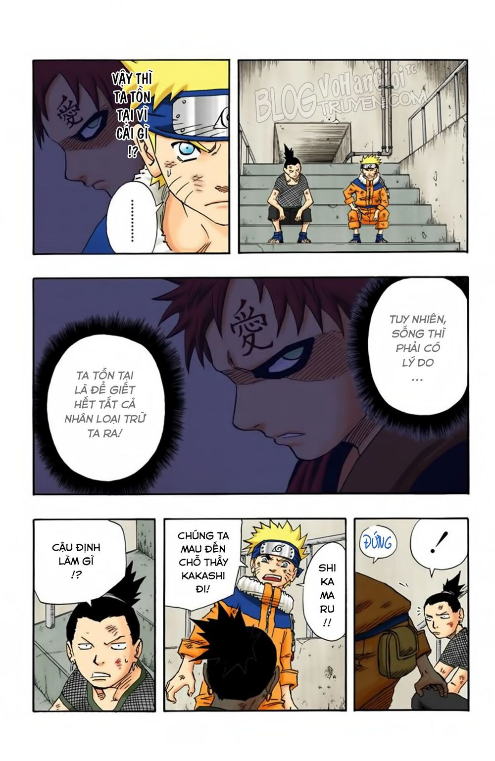 Naruto Full Màu Chapter 112 - Trang 2