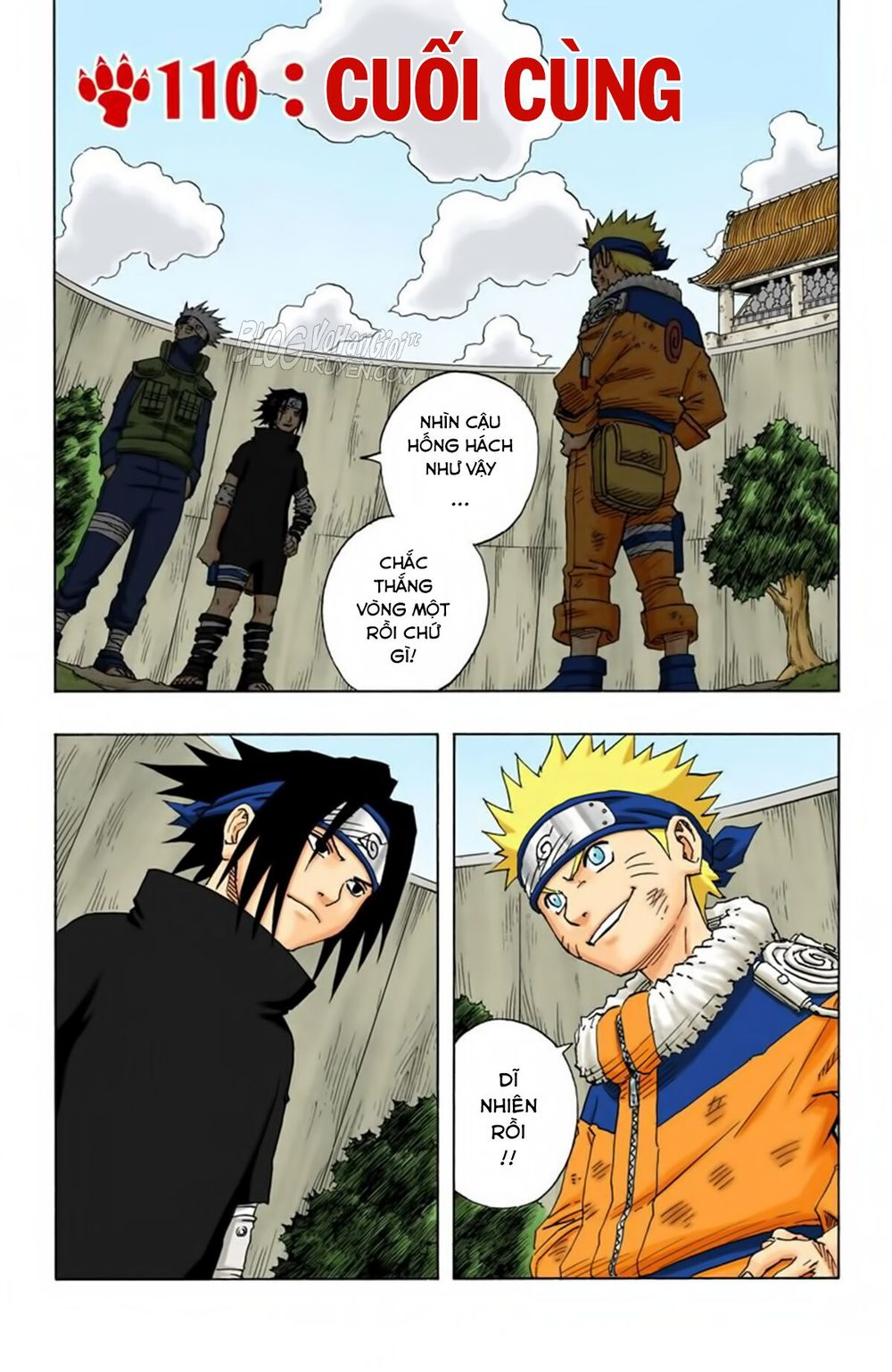 Naruto Full Màu Chapter 110 - Trang 2