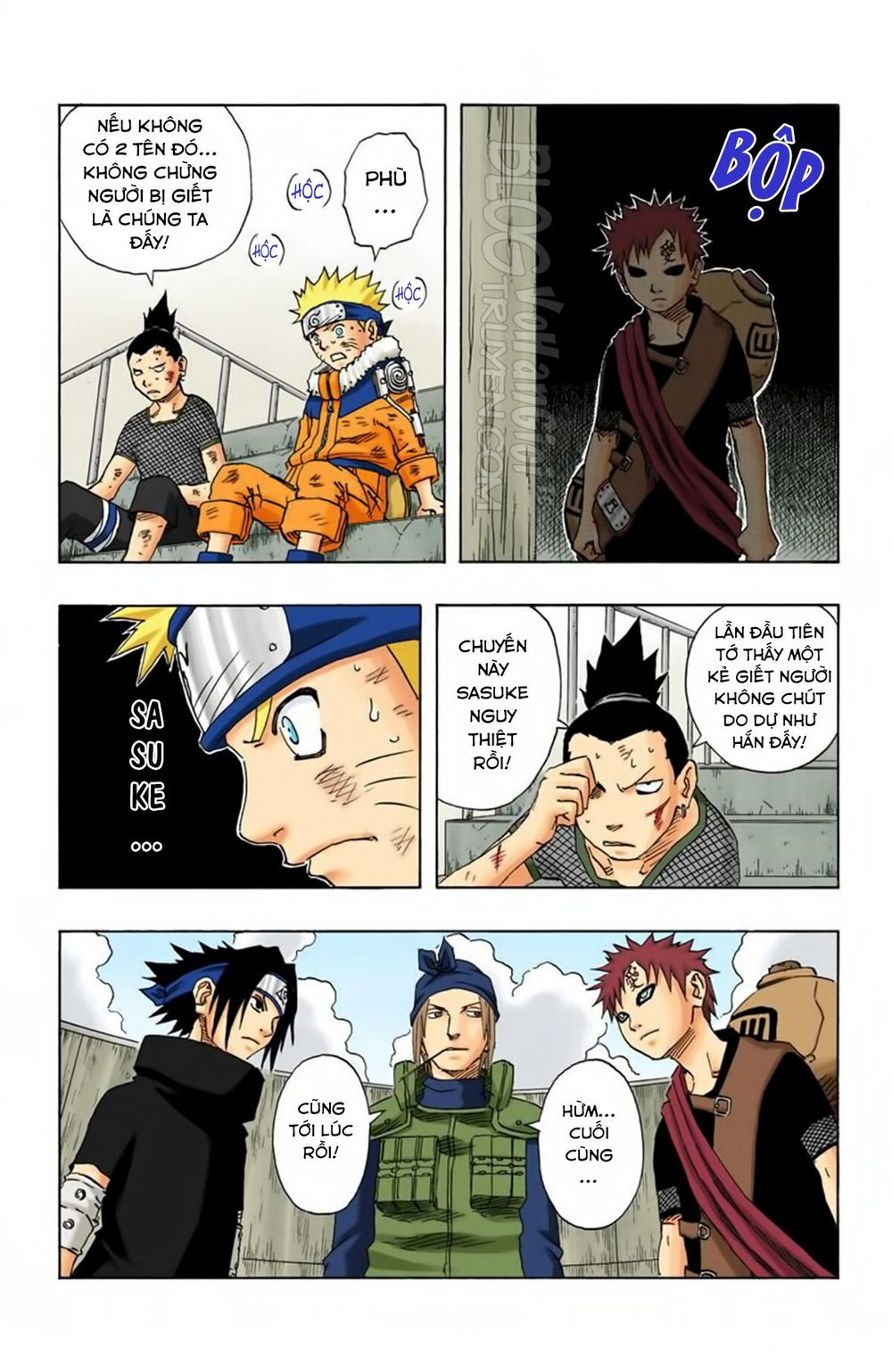 Naruto Full Màu Chapter 110 - Trang 2