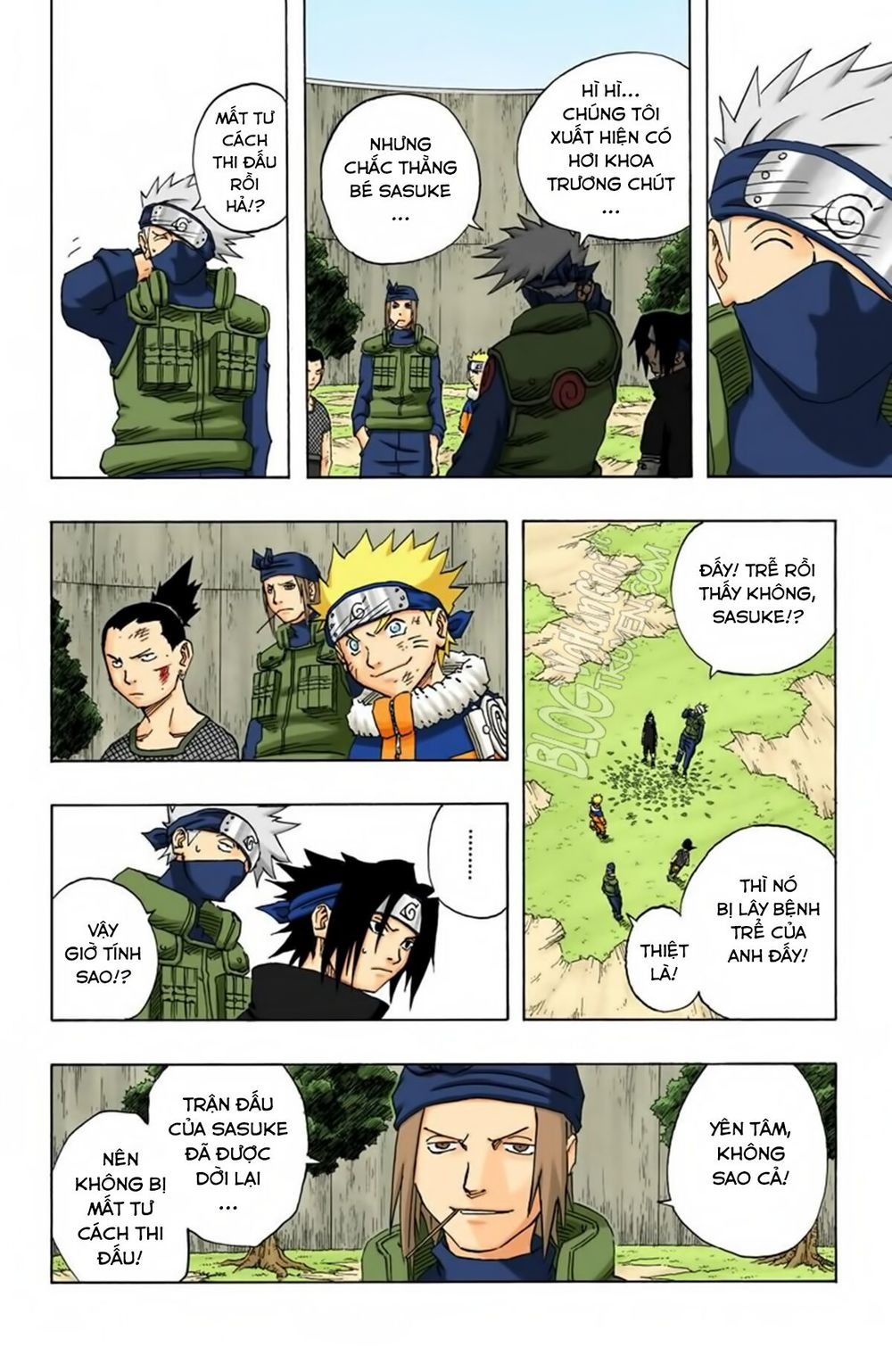 Naruto Full Màu Chapter 110 - Trang 2