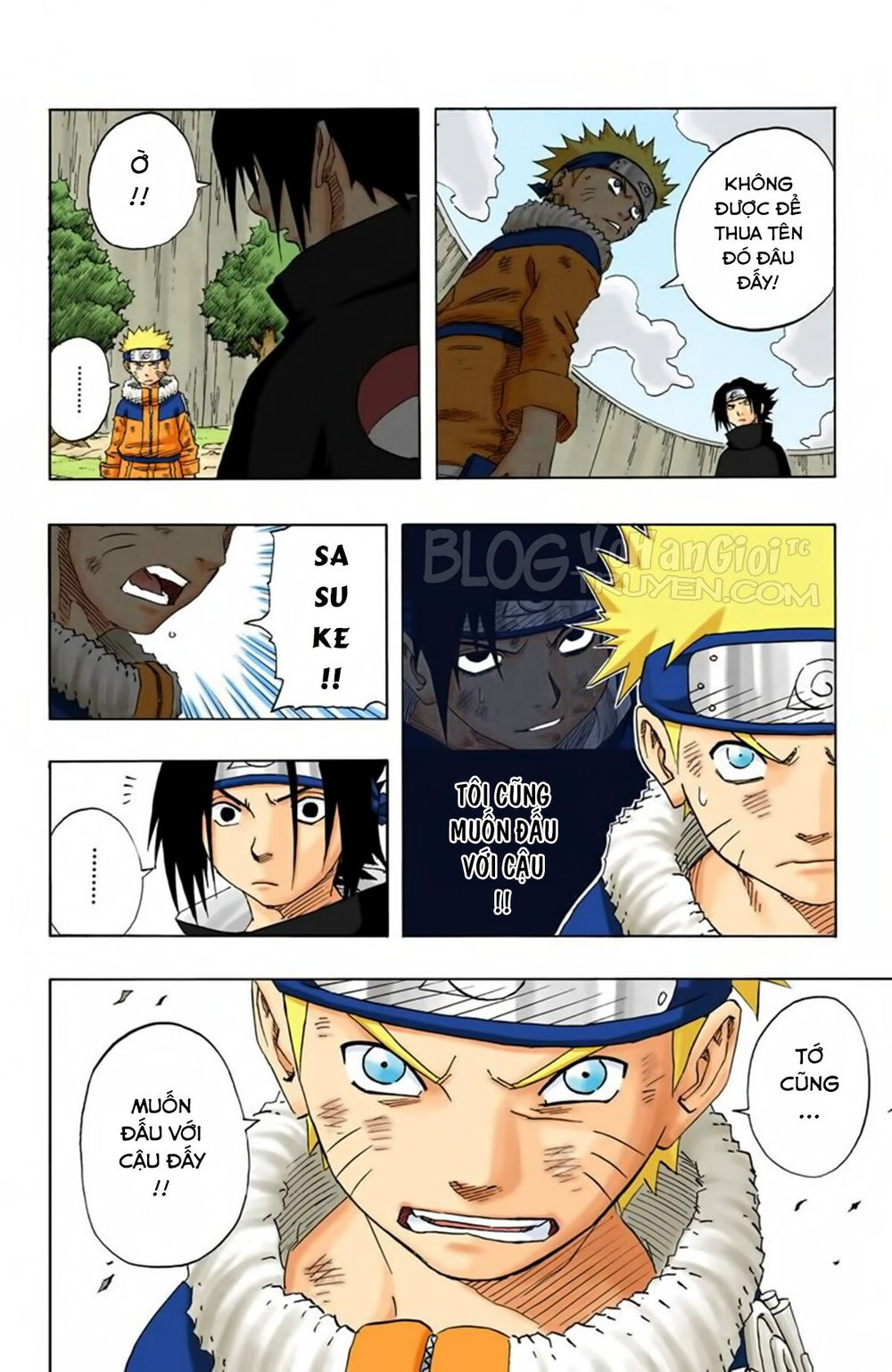 Naruto Full Màu Chapter 110 - Trang 2