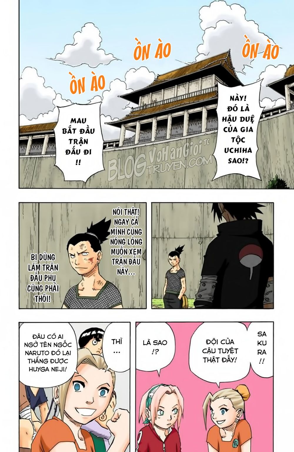 Naruto Full Màu Chapter 110 - Trang 2