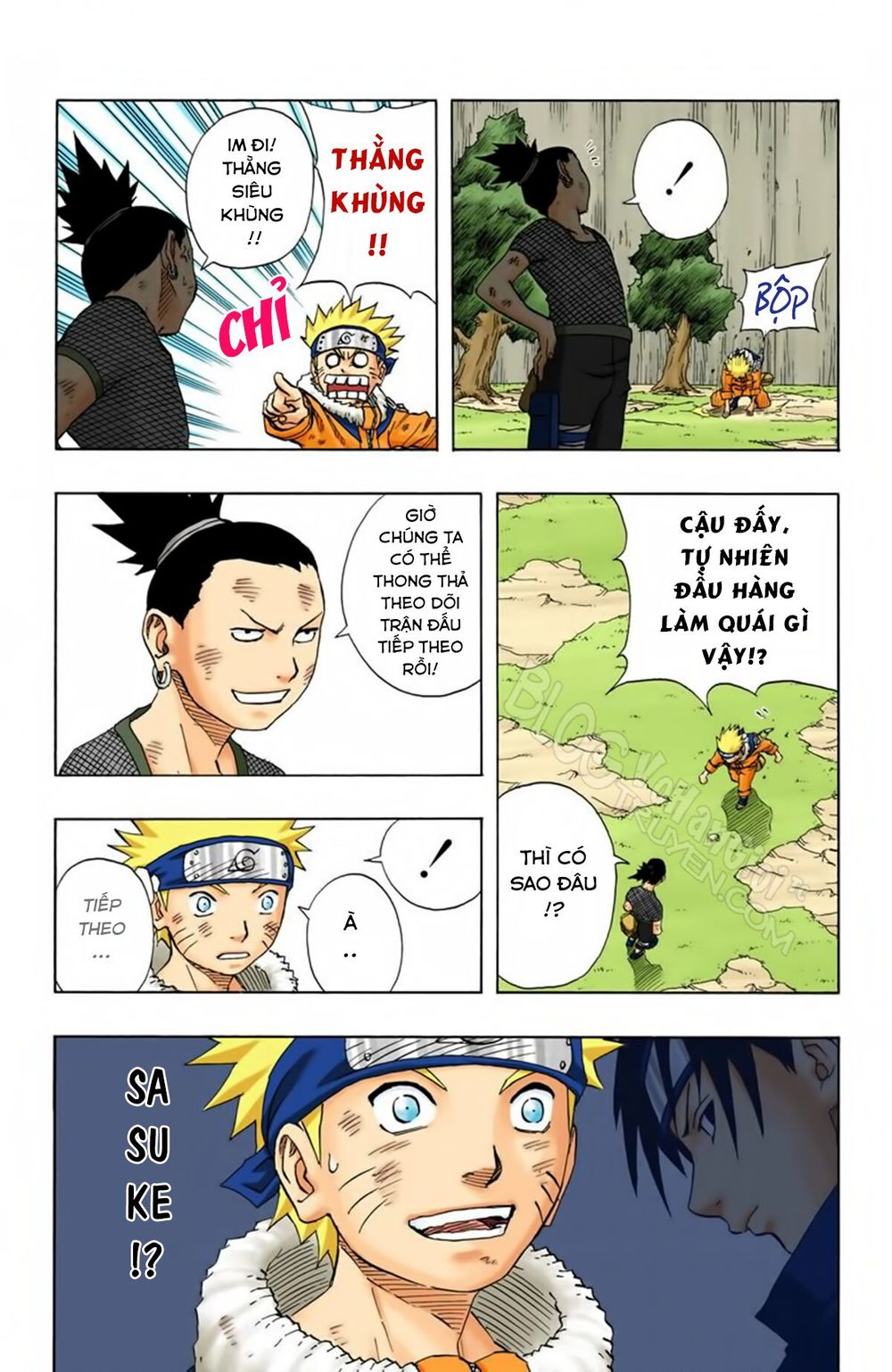 Naruto Full Màu Chapter 109 - Trang 2