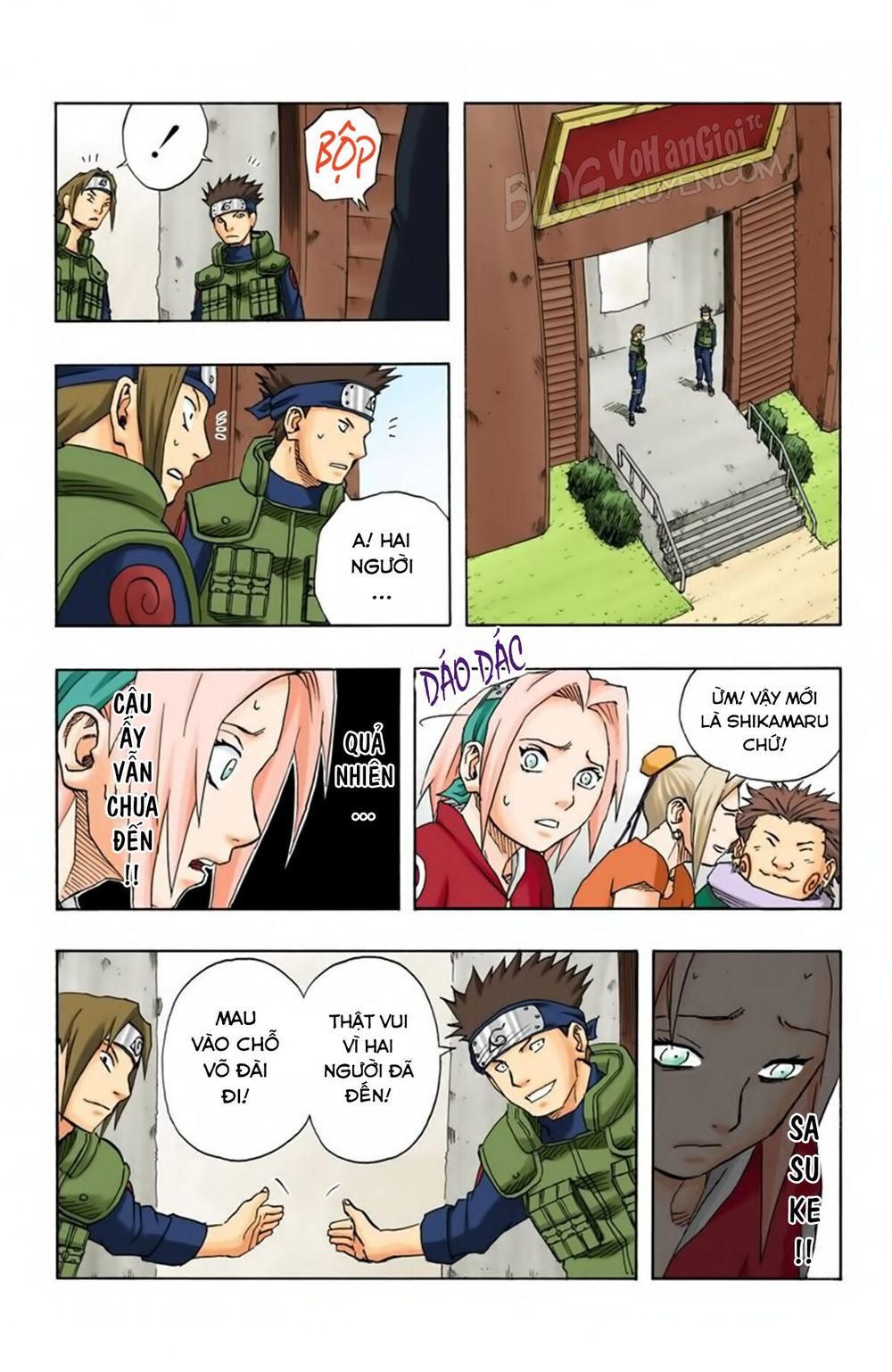 Naruto Full Màu Chapter 109 - Trang 2