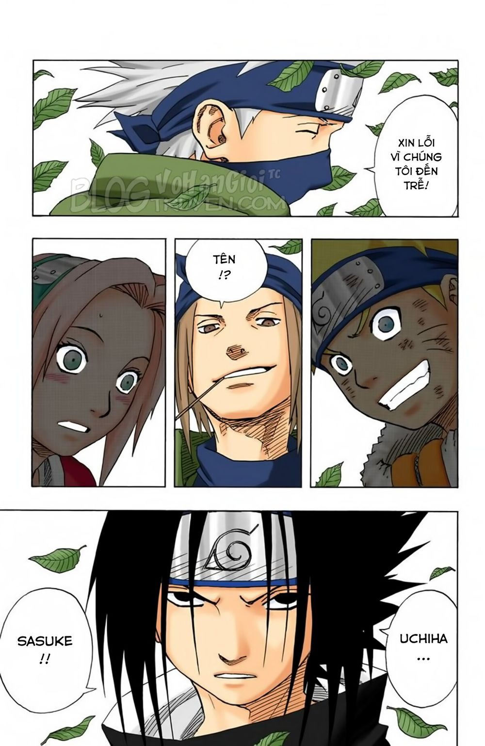 Naruto Full Màu Chapter 109 - Trang 2