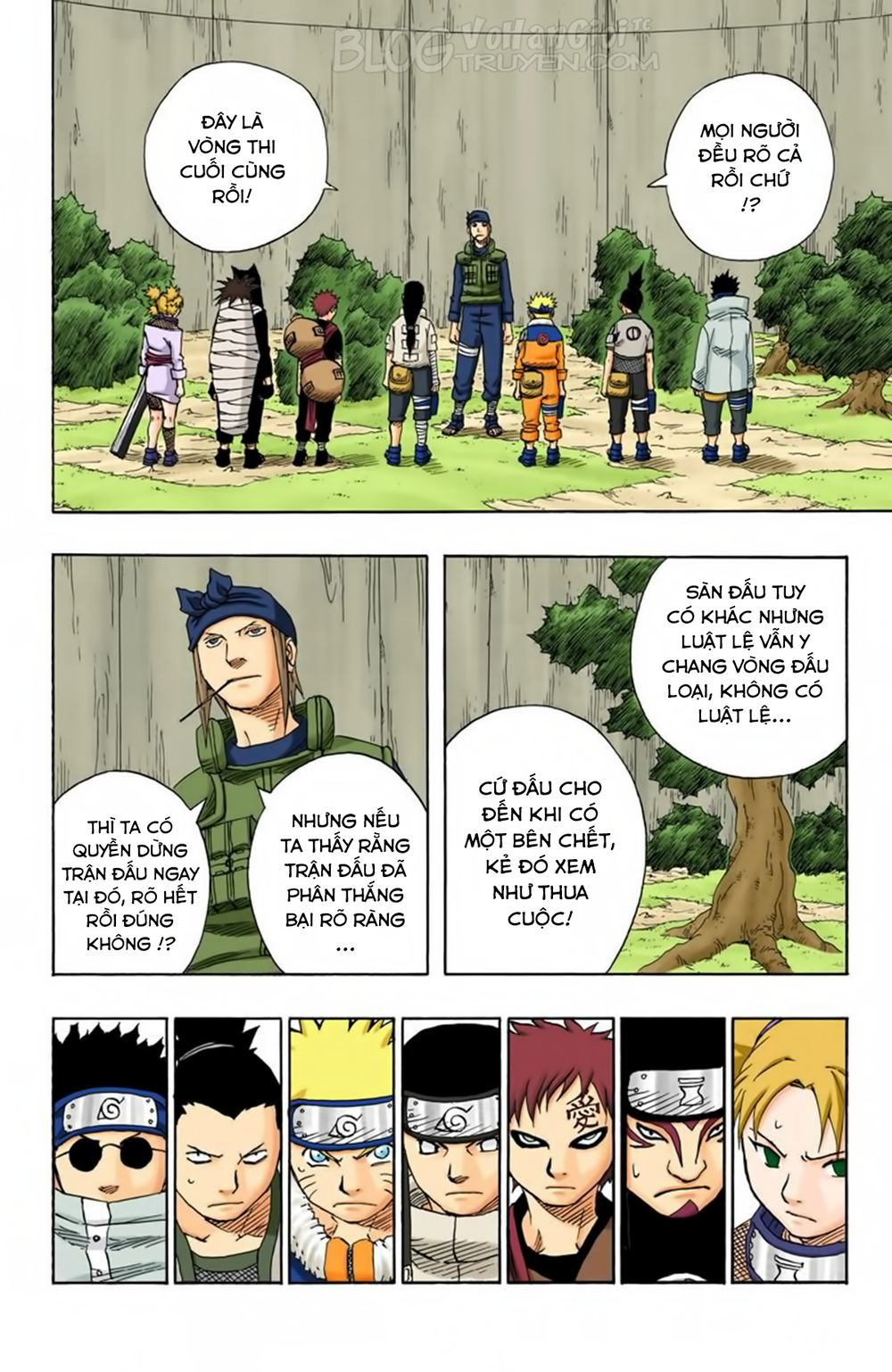 Naruto Full Màu Chapter 99 - Trang 2