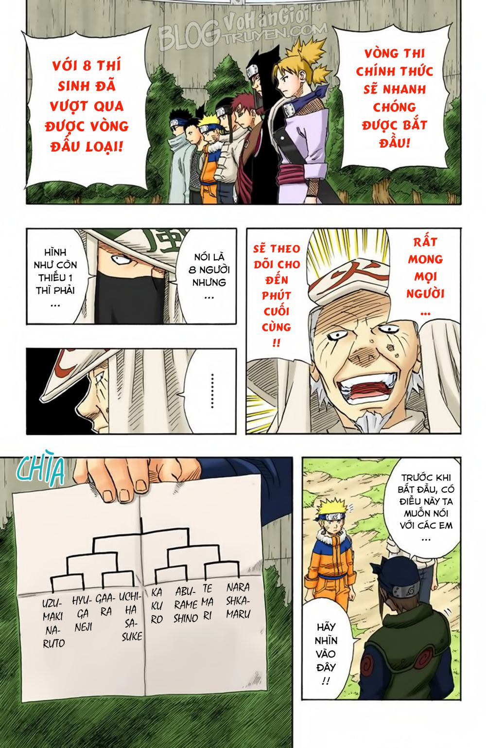 Naruto Full Màu Chapter 99 - Trang 2