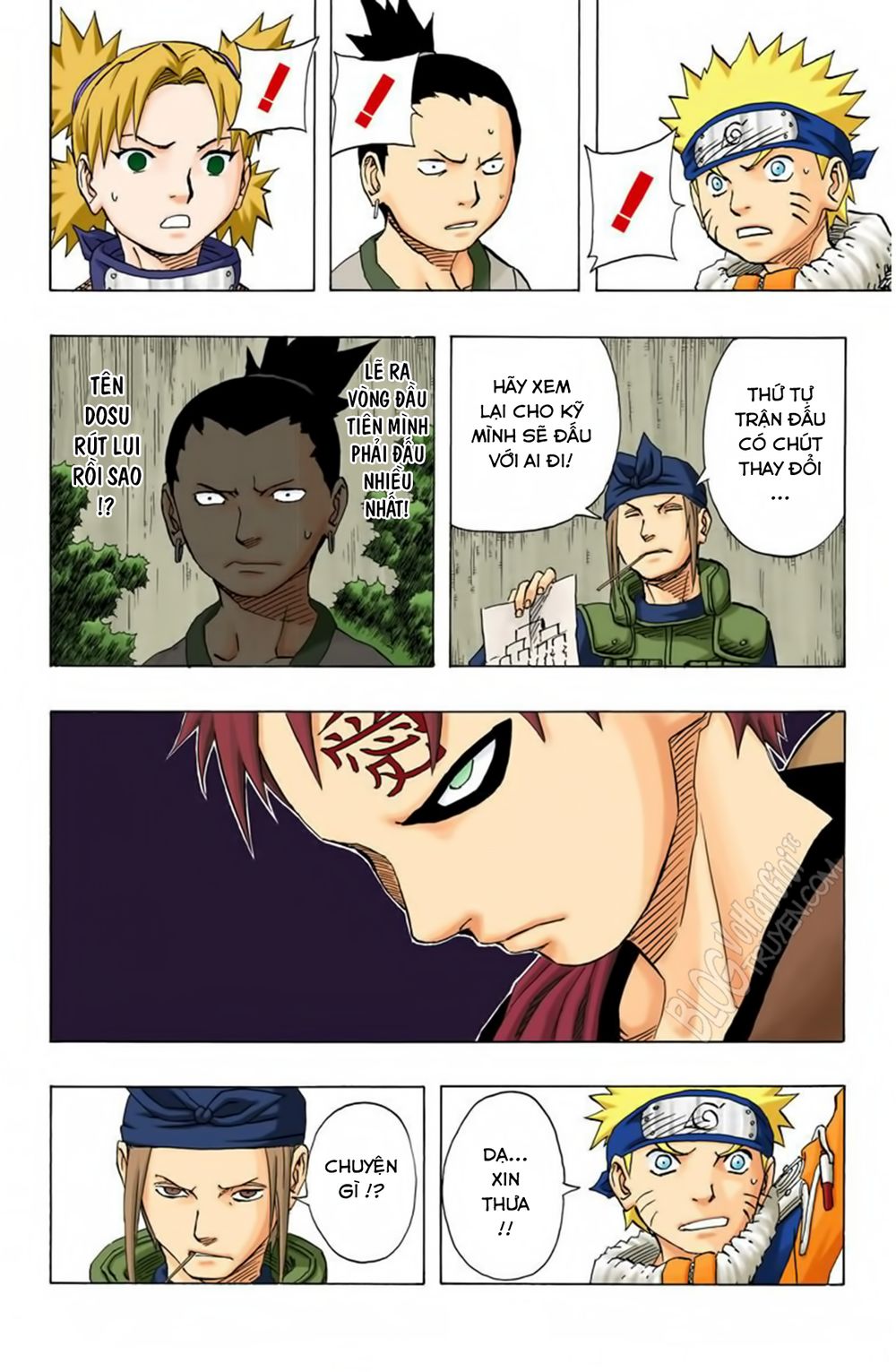 Naruto Full Màu Chapter 99 - Trang 2