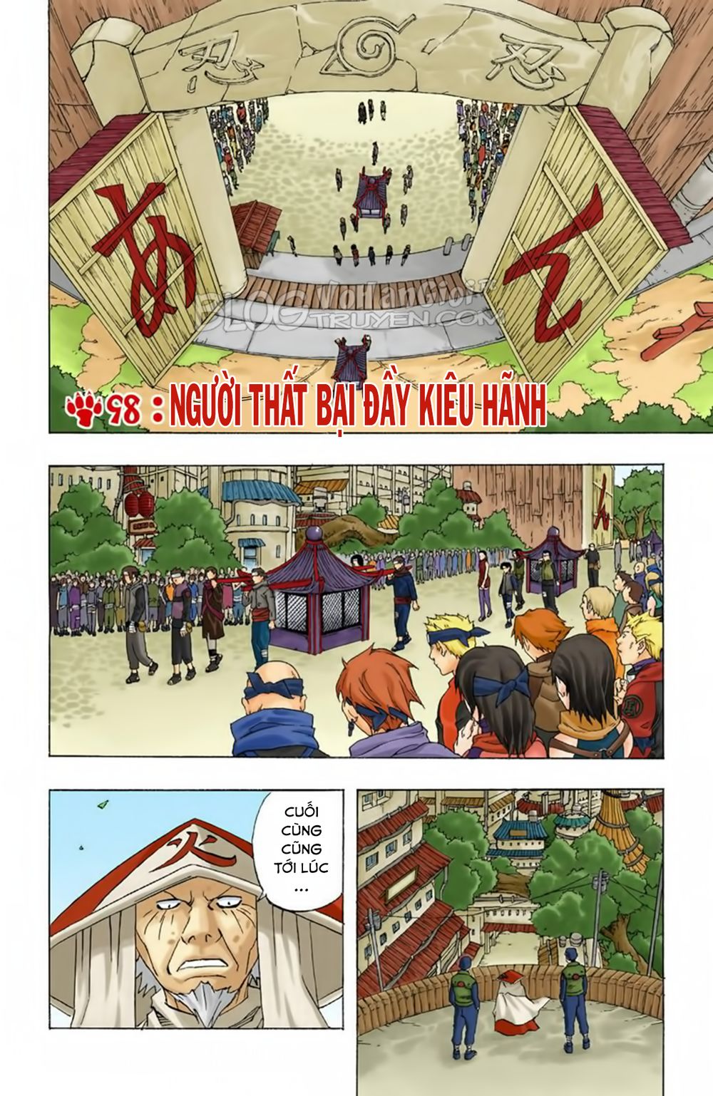 Naruto Full Màu Chapter 98 - Trang 2