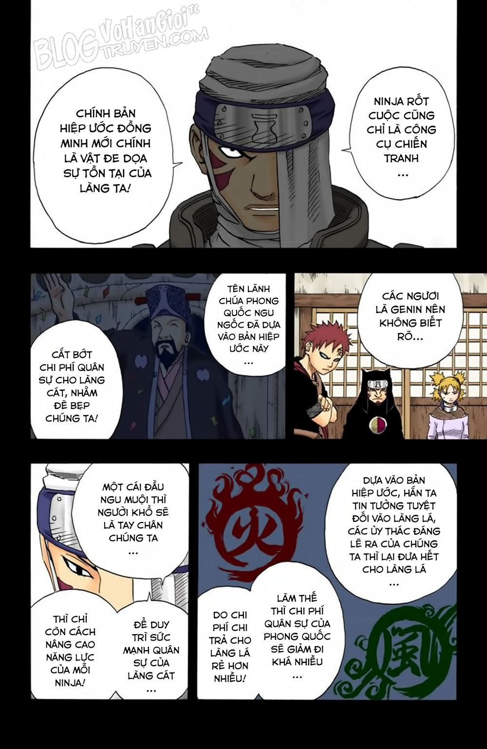 Naruto Full Màu Chapter 95 - Trang 2