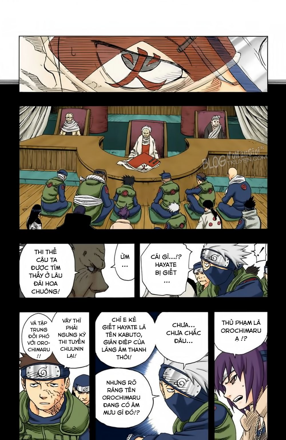 Naruto Full Màu Chapter 93 - Trang 2