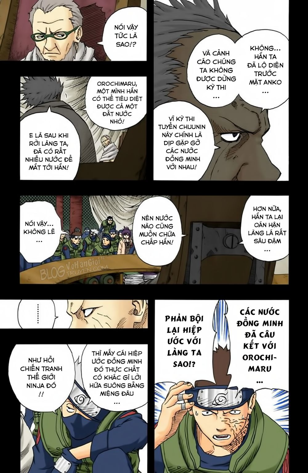 Naruto Full Màu Chapter 93 - Trang 2