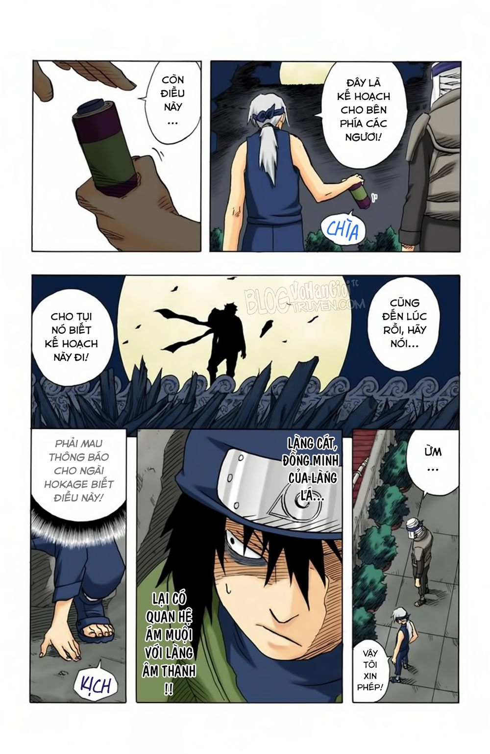 Naruto Full Màu Chapter 92 - Trang 2