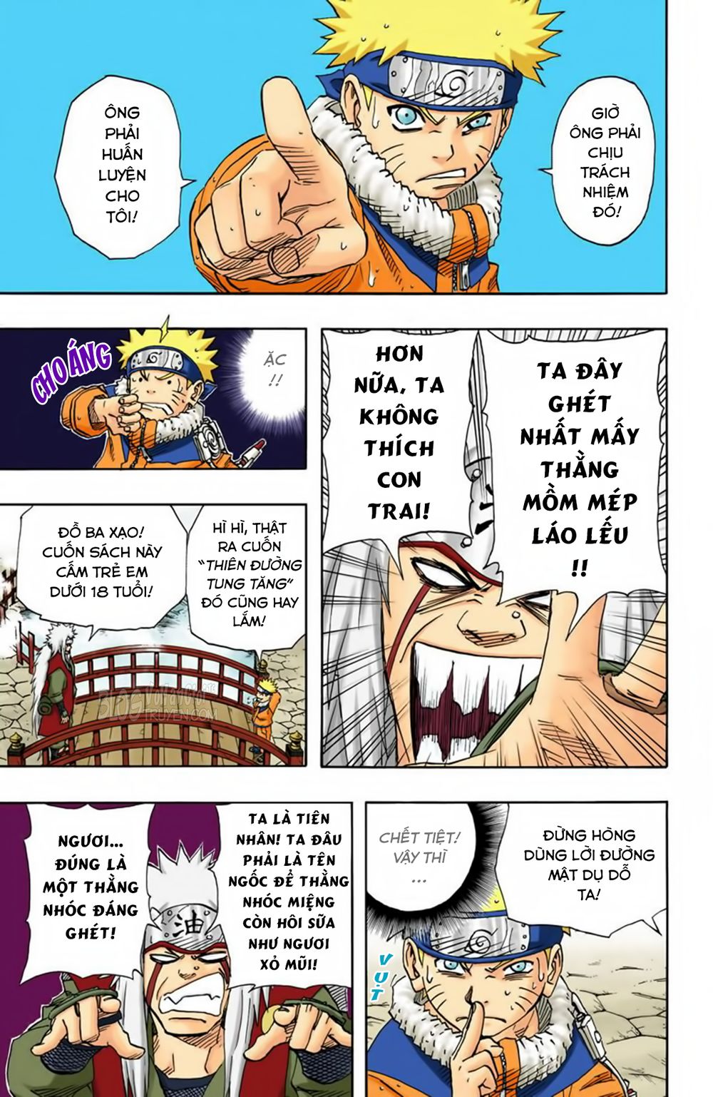 Naruto Full Màu Chapter 91 - Trang 2