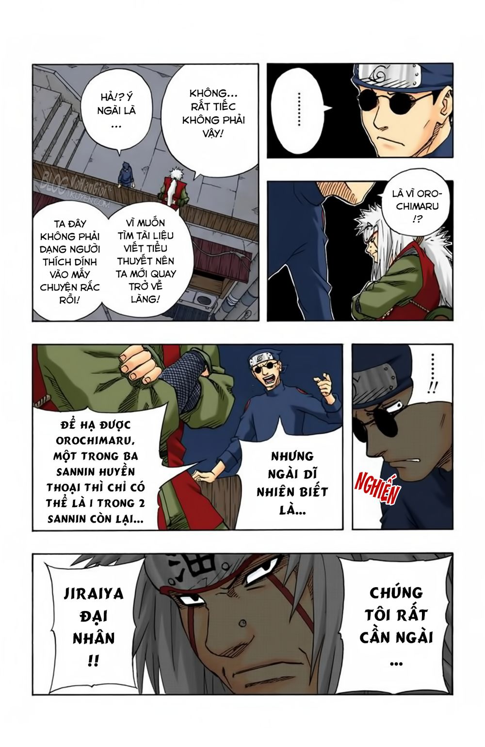 Naruto Full Màu Chapter 91 - Trang 2