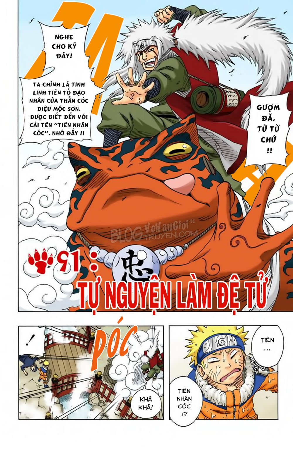 Naruto Full Màu Chapter 91 - Trang 2