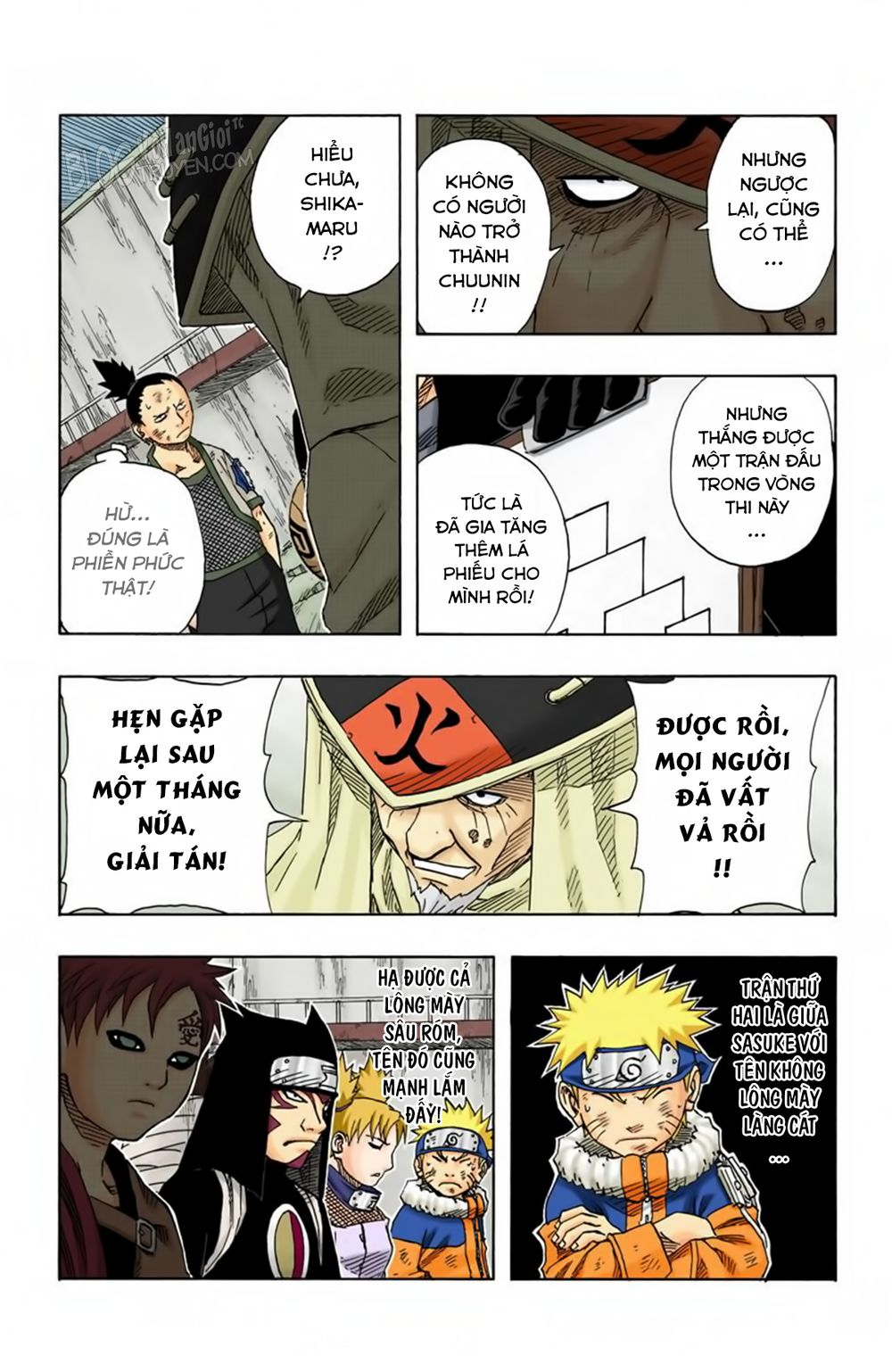 Naruto Full Màu Chapter 89 - Trang 2