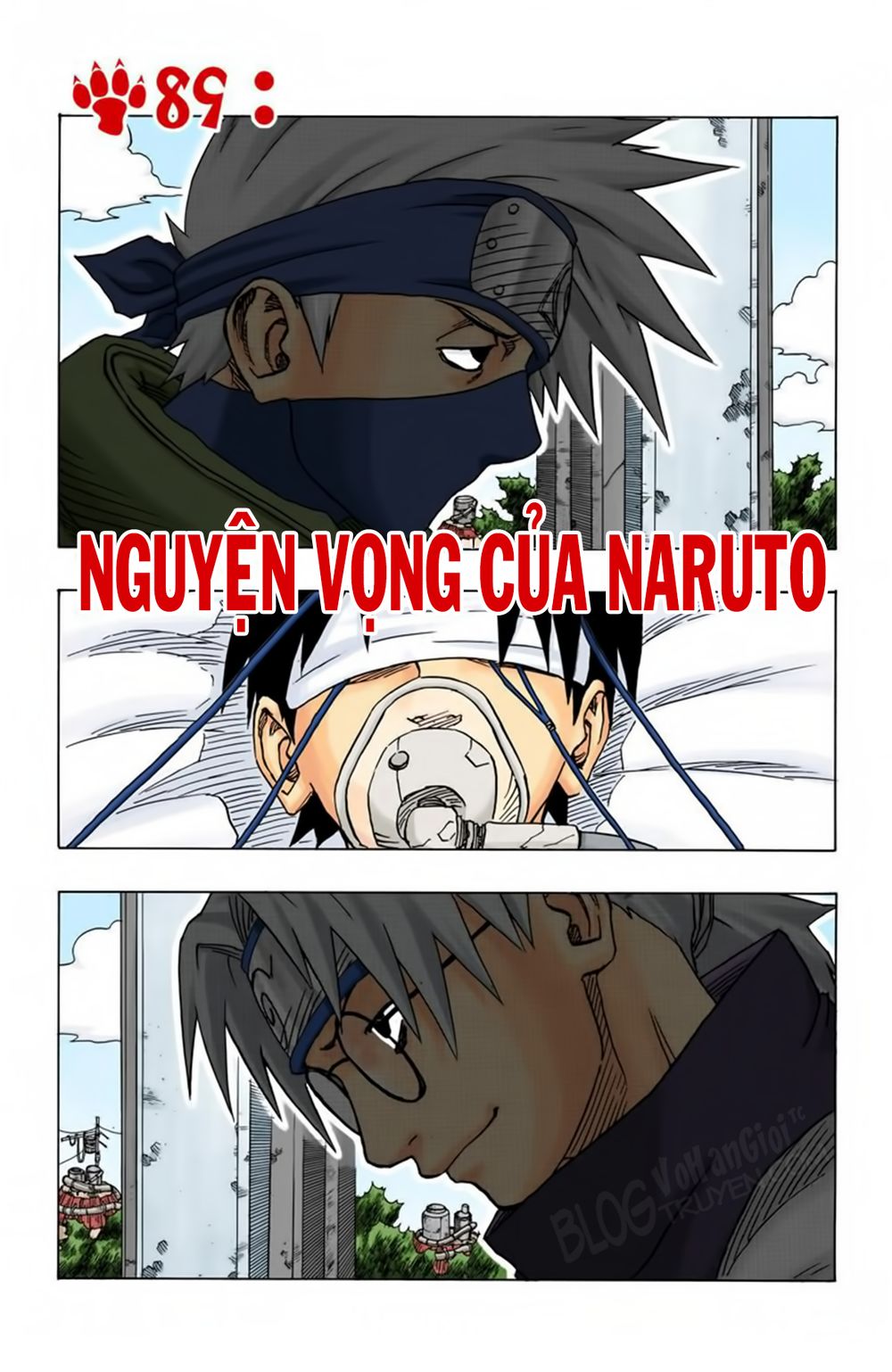 Naruto Full Màu Chapter 89 - Trang 2